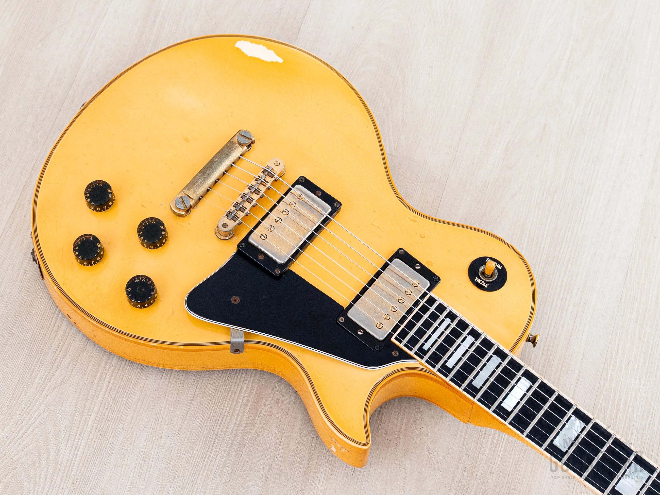 1982 Gibson Les Paul Custom Alpine White w/ Tim Shaw PAFs, Case - Image 8