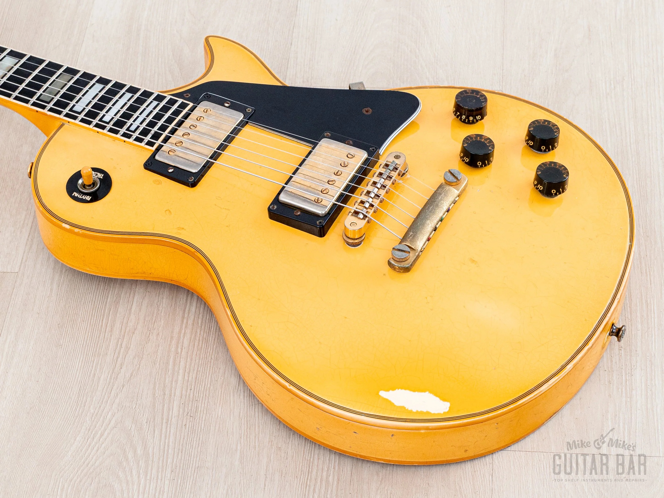 1982 Gibson Les Paul Custom Alpine White w/ Tim Shaw PAFs, Case - Image 9