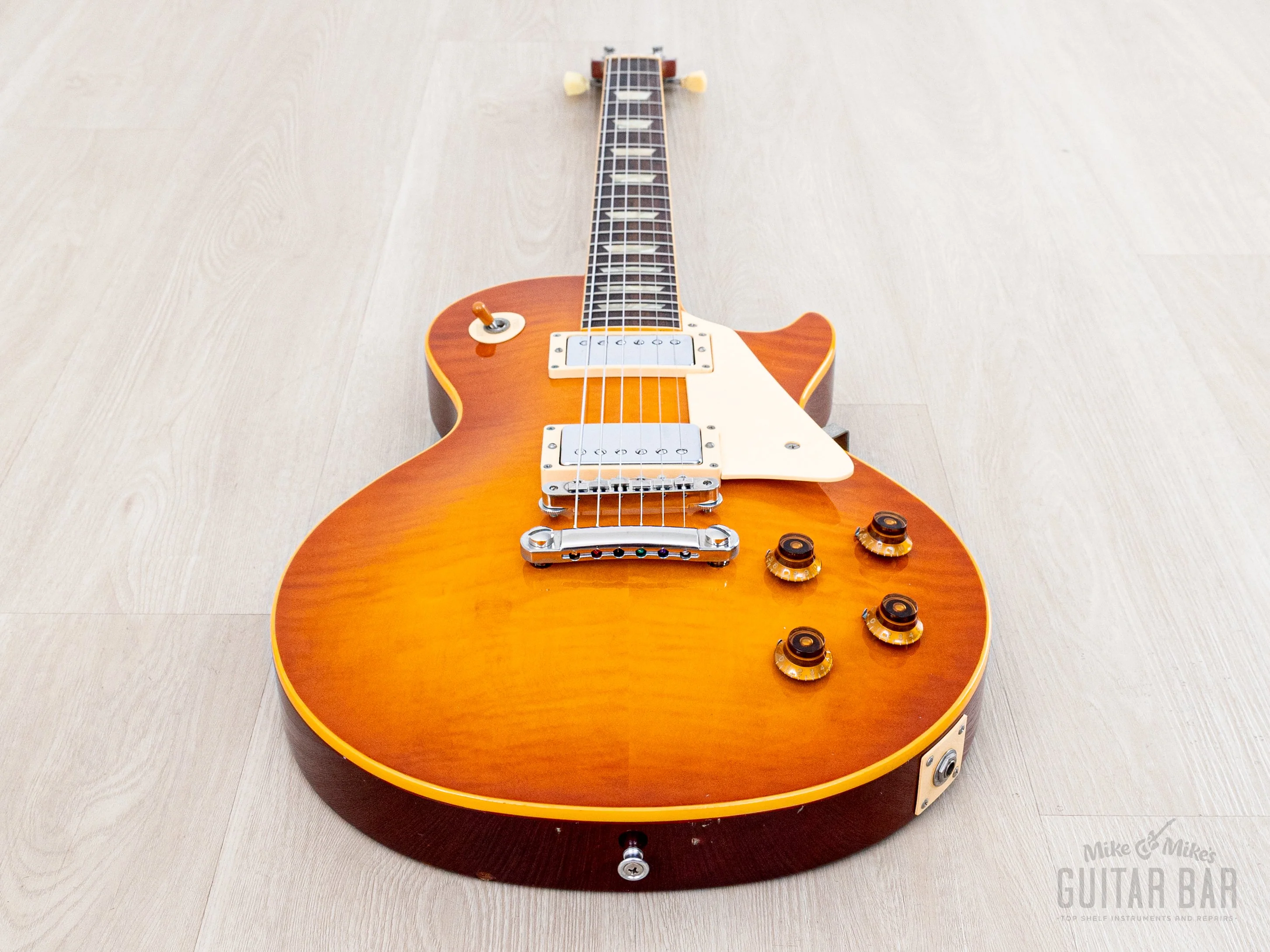 1982 Greco Mint Collection EG58-120 '58 Spec Burst Lemon Drop Sunburst, EGF-1200 Super Real, Japan Fujigen - Image 10
