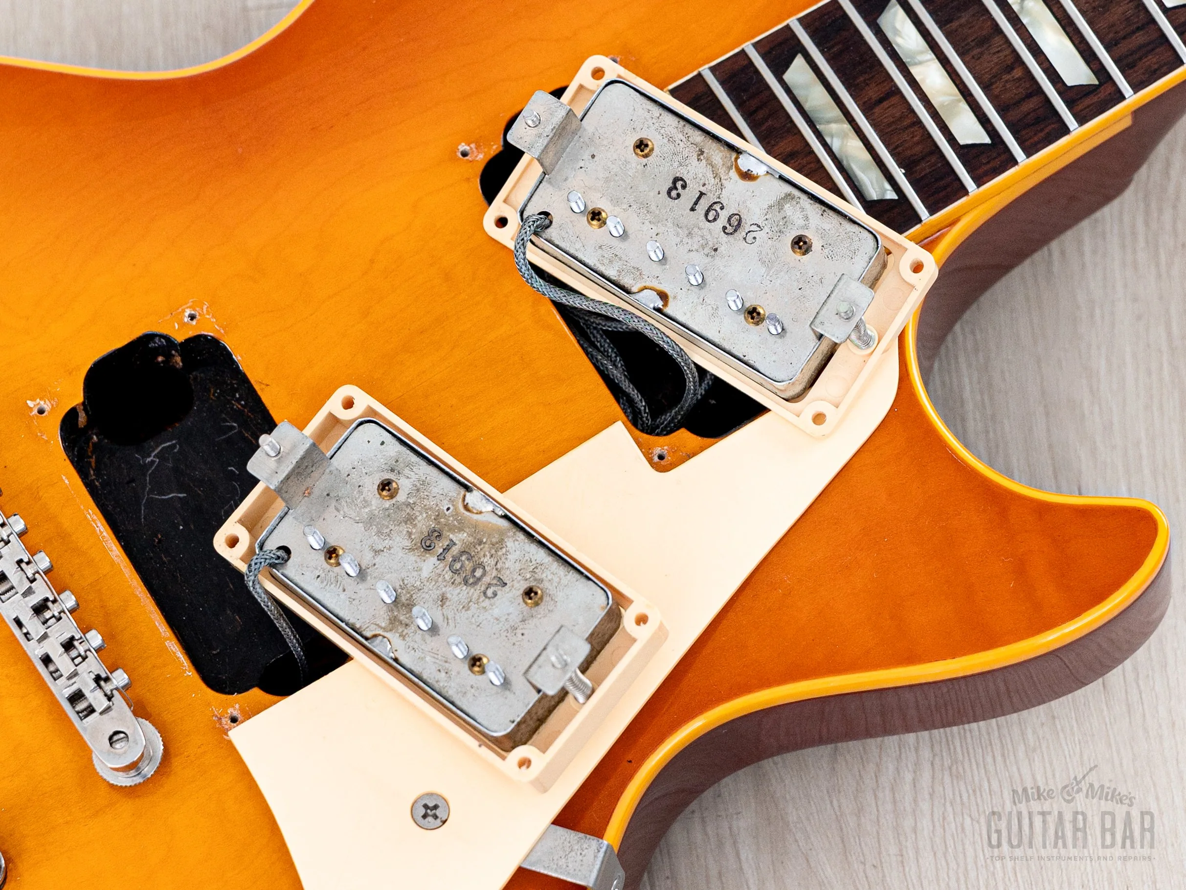 1982 Greco Mint Collection EG58-120 '58 Spec Burst Lemon Drop Sunburst, EGF-1200 Super Real, Japan Fujigen - Image 17