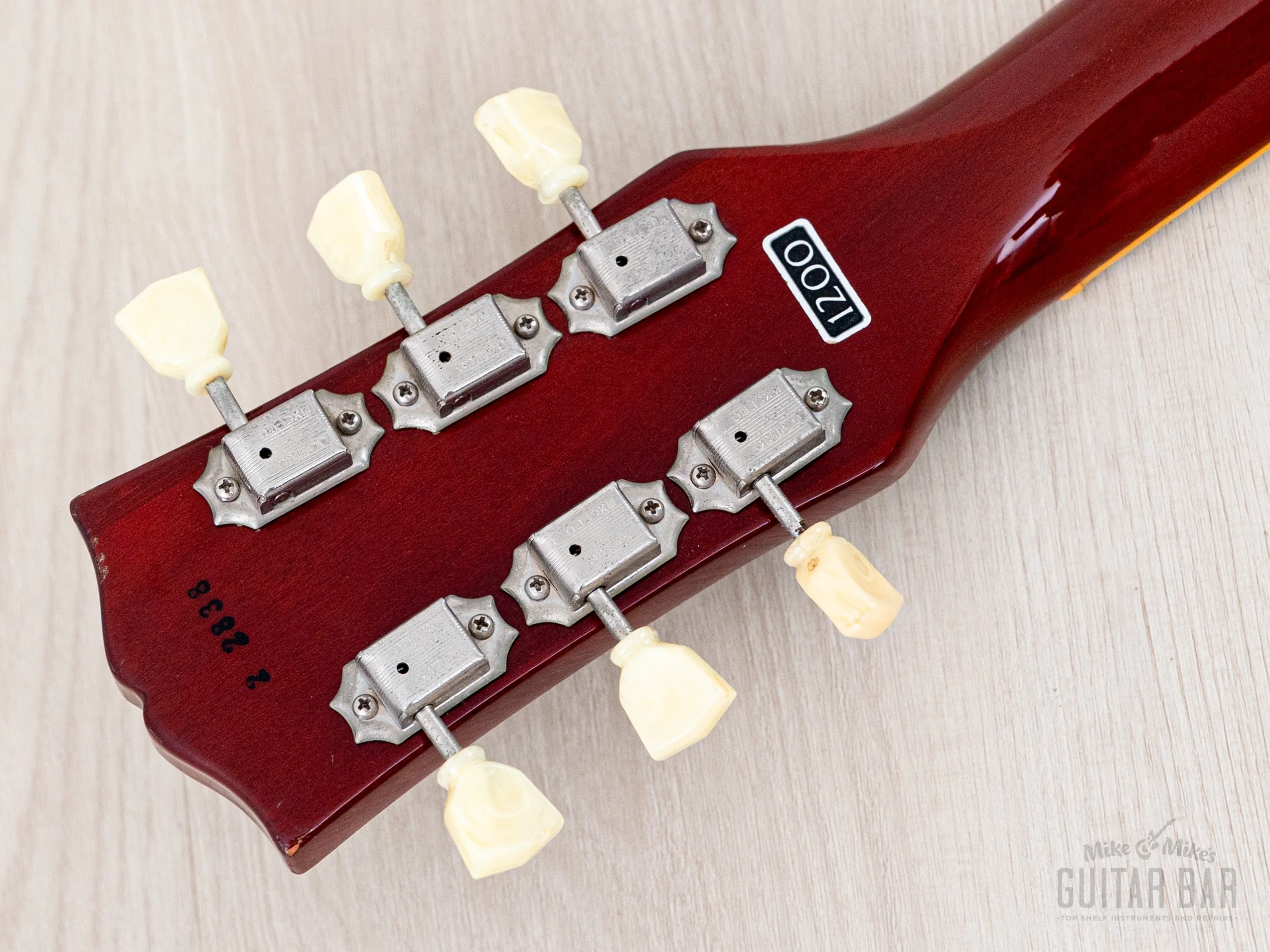 1982 Greco Mint Collection EG58-120 '58 Spec Burst Lemon Drop Sunburst, EGF-1200 Super Real, Japan Fujigen - Image 5