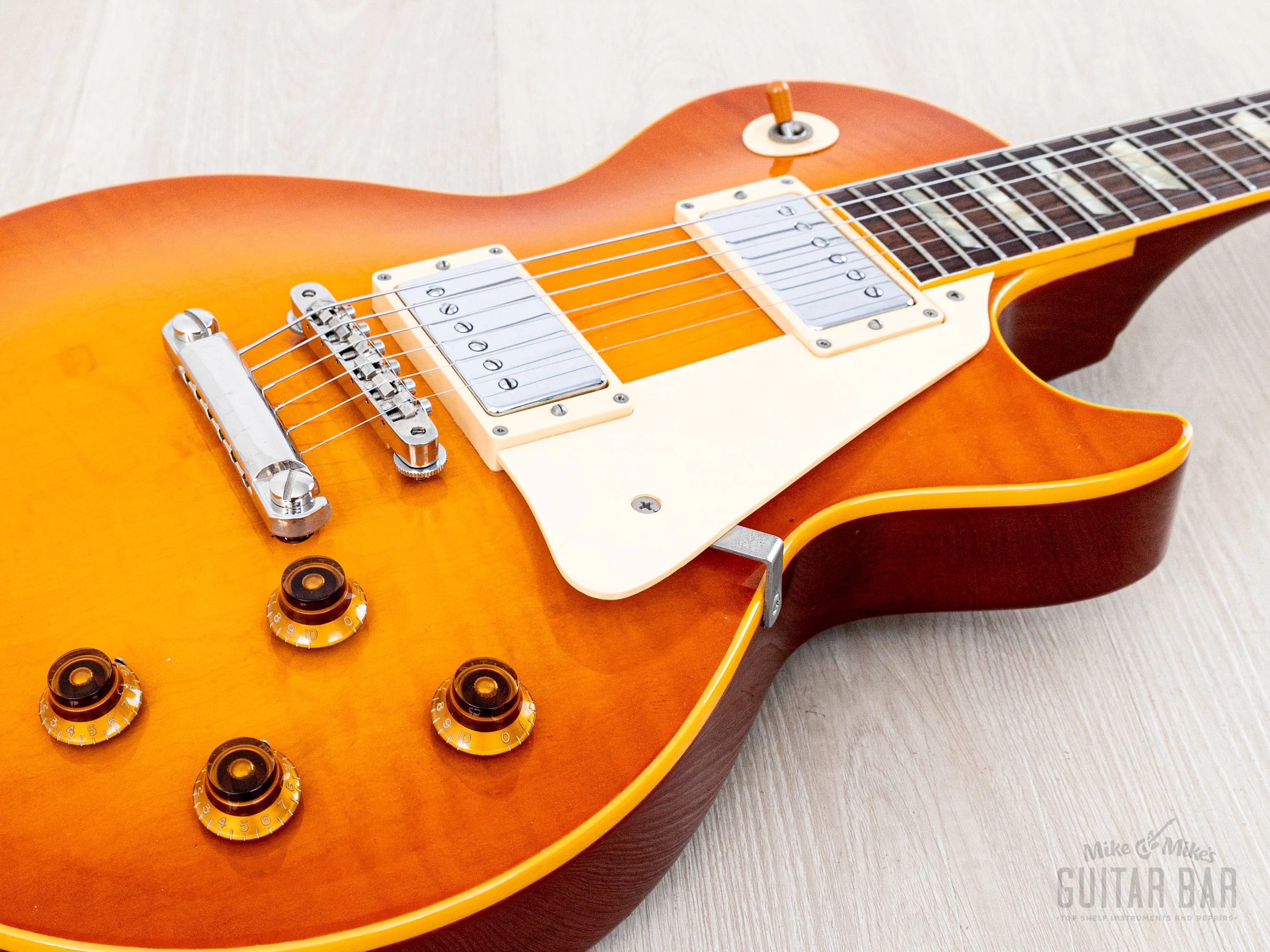 1982 Greco Mint Collection EG58-120 '58 Spec Burst Lemon Drop Sunburst, EGF-1200 Super Real, Japan Fujigen - Image 6