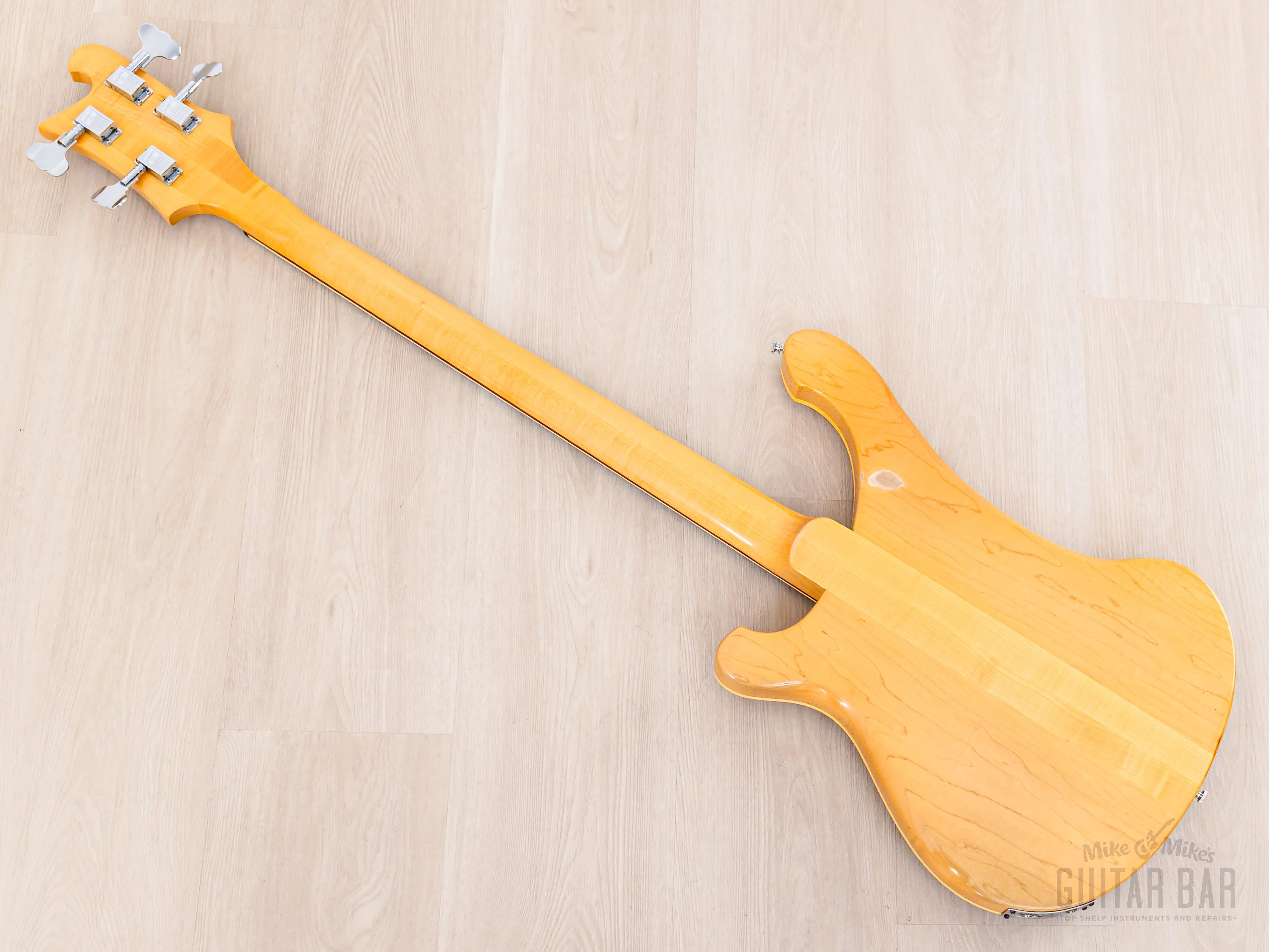 1982 Rickenbacker 4003 Vintage Neck Through Bass Mapleglo w/ Case - Image 12