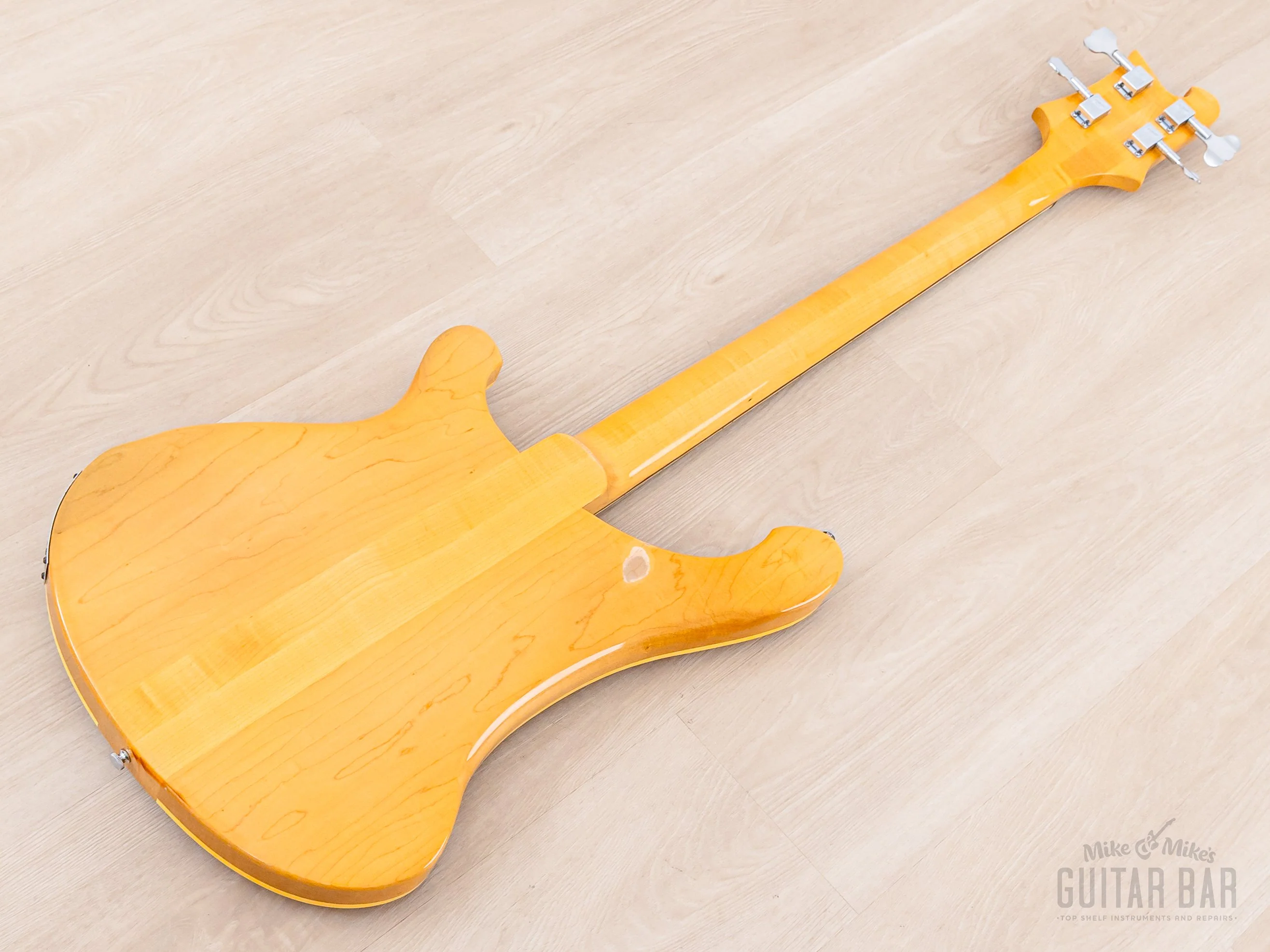 1982 Rickenbacker 4003 Vintage Neck Through Bass Mapleglo w/ Case - Image 13