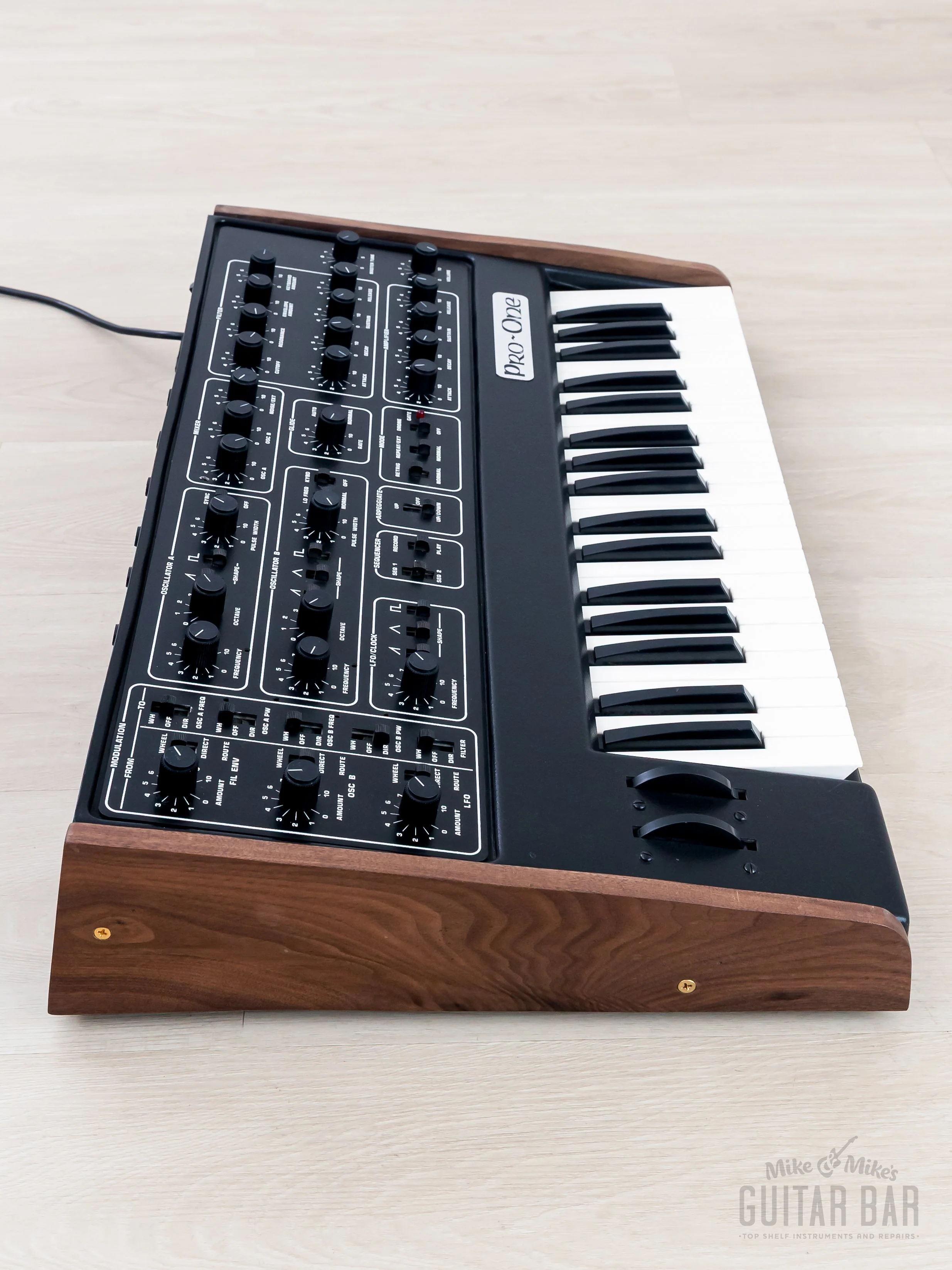 1982 Sequential Circuits Pro-One Model 100 Vintage Monophonic Analog Synthesizer - Image 6