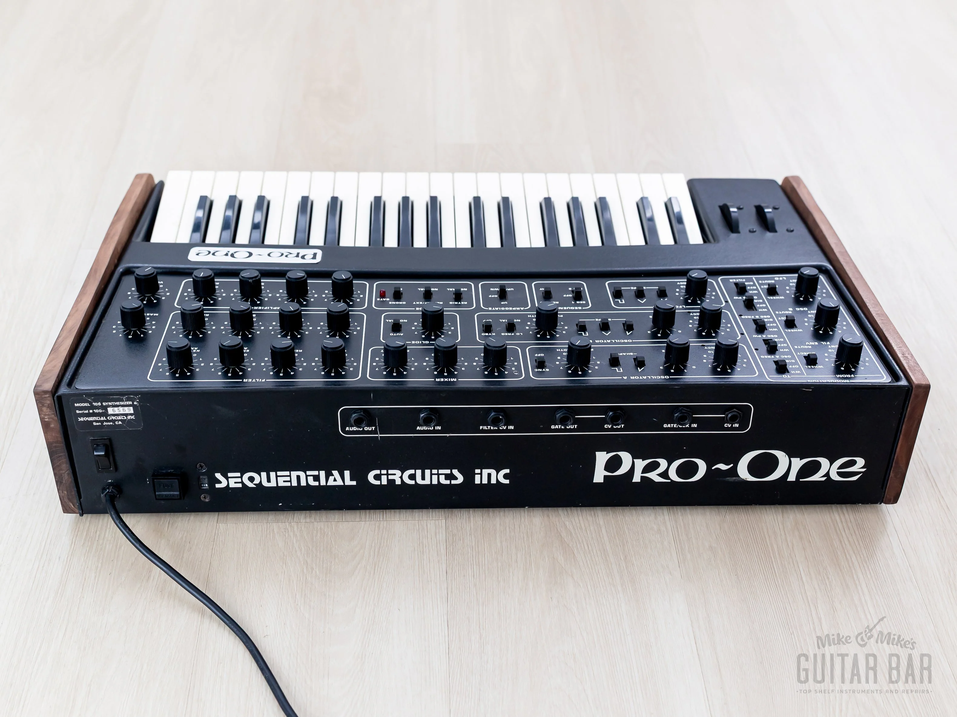 1982 Sequential Circuits Pro-One Model 100 Vintage Monophonic Analog Synthesizer - Image 8