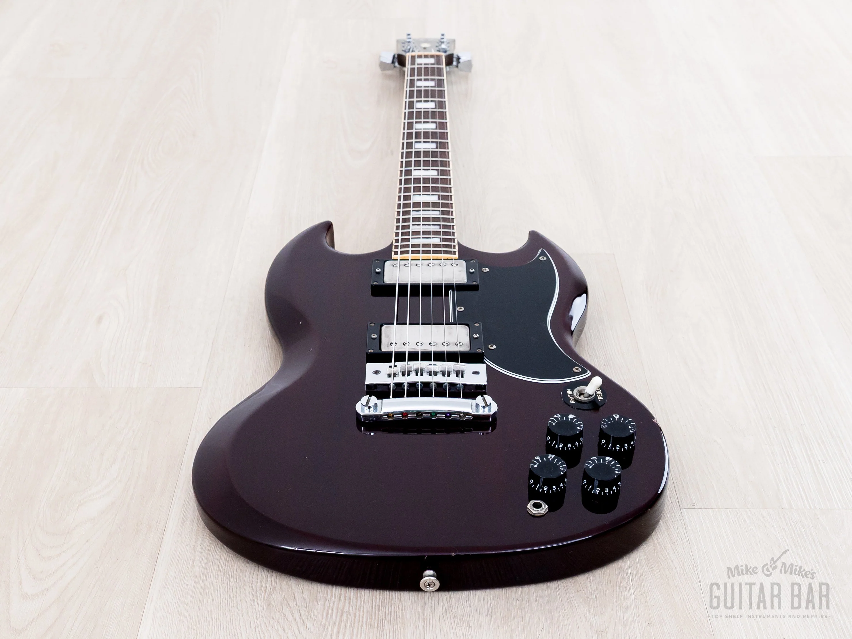 1982 Tokai TSG-50 SG Standard Vintage Electric Guitar Wine Red 100% Original, Japan - Image 10