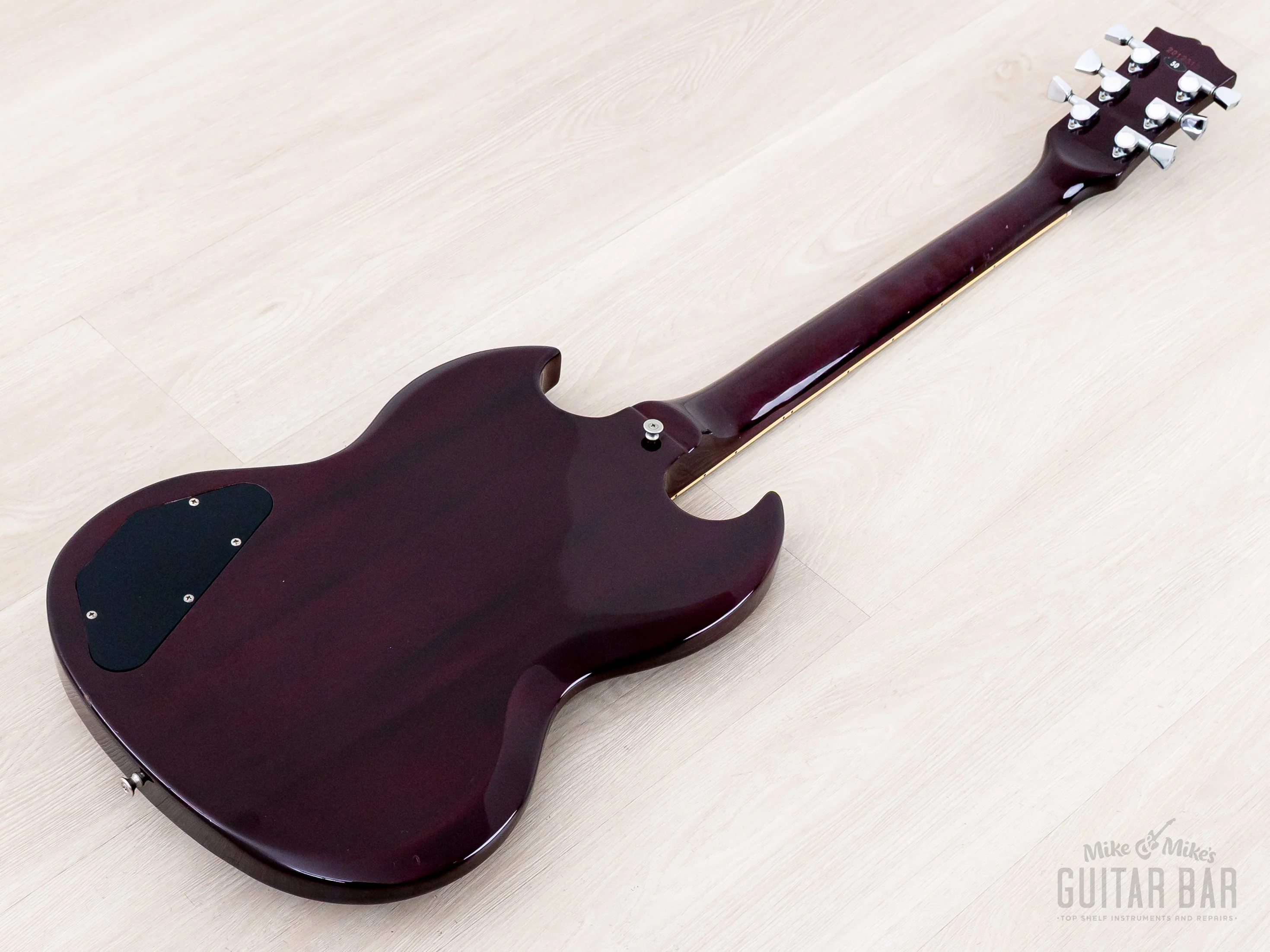 1982 Tokai TSG-50 SG Standard Vintage Electric Guitar Wine Red 100% Original, Japan - Image 13