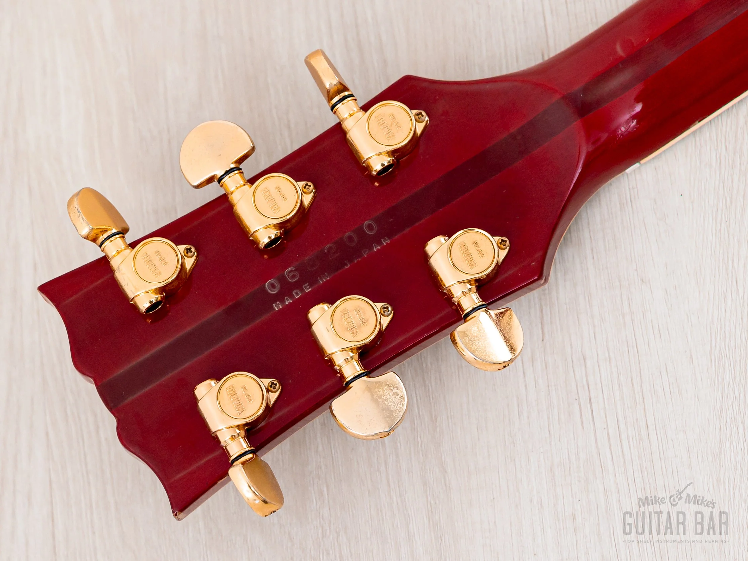 1982 Yamaha SG1500 Vintage Guitar Persimmon Red w/ Case, Japan - Image 5