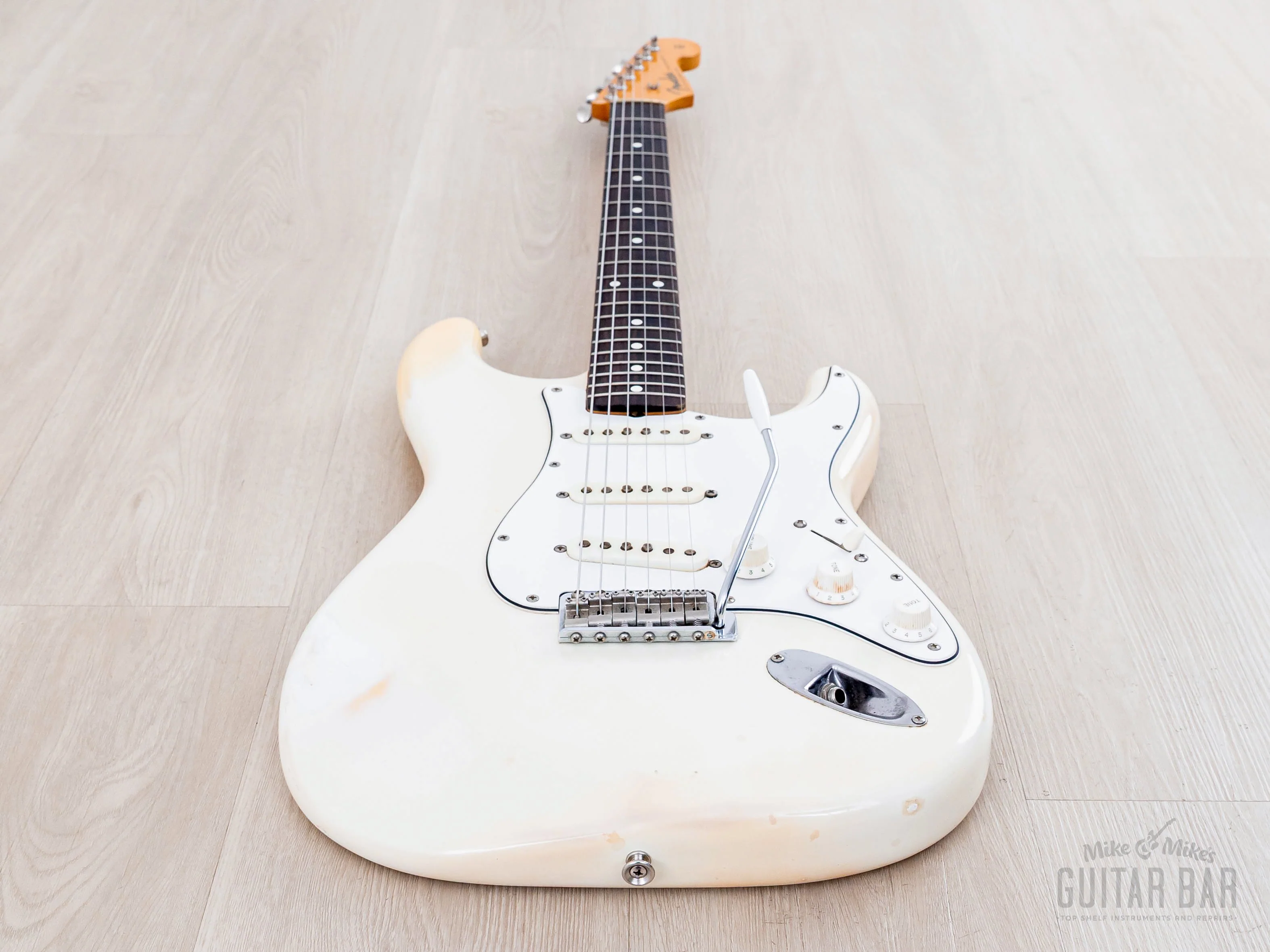 1983 Fender '62 Stratocaster JV ST62-85 Olympic White w/ USA Fullerton Pickups, Japan MIJ Fujigen - Image 11