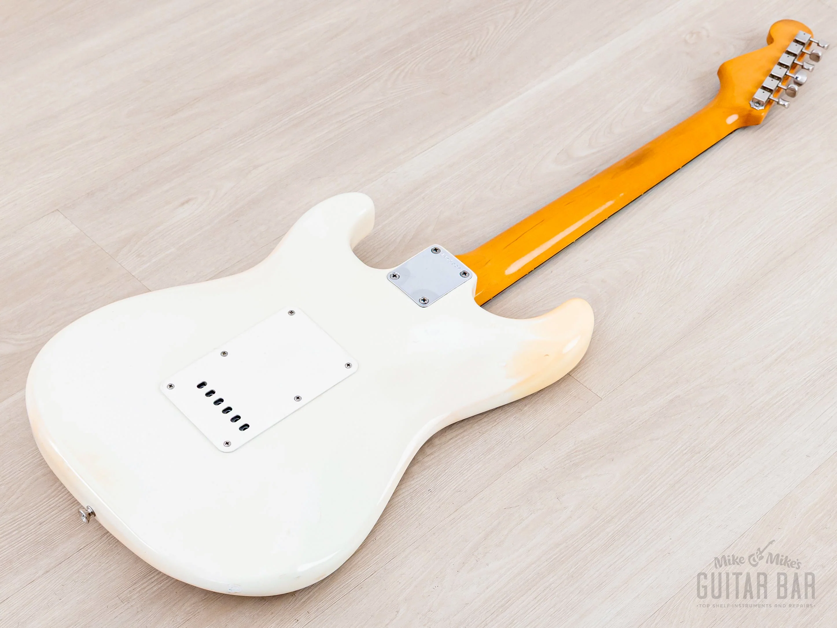 1983 Fender '62 Stratocaster JV ST62-85 Olympic White w/ USA Fullerton Pickups, Japan MIJ Fujigen - Image 14