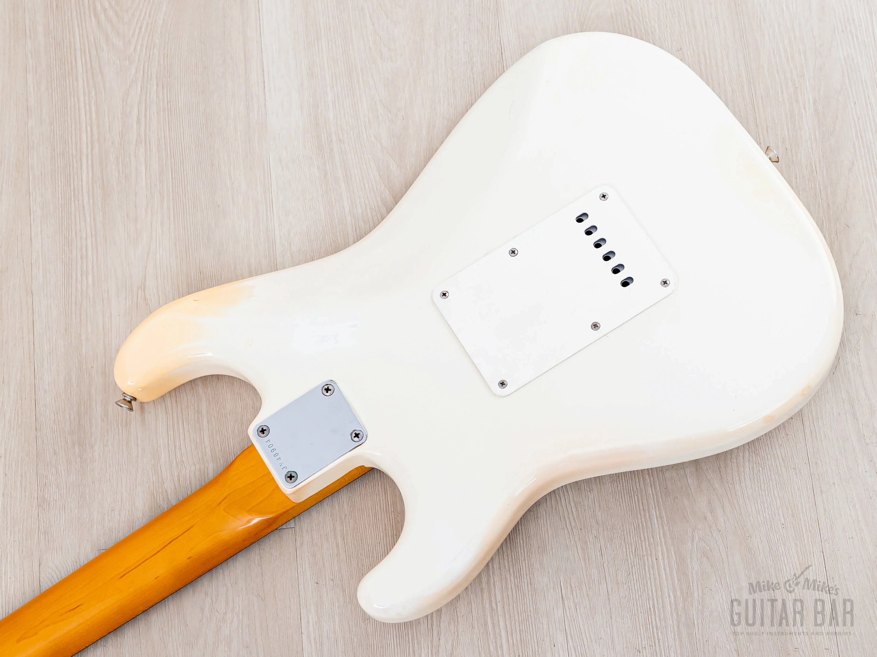 1983 Fender '62 Stratocaster JV ST62-85 Olympic White w/ USA Fullerton Pickups, Japan MIJ Fujigen - Image 15