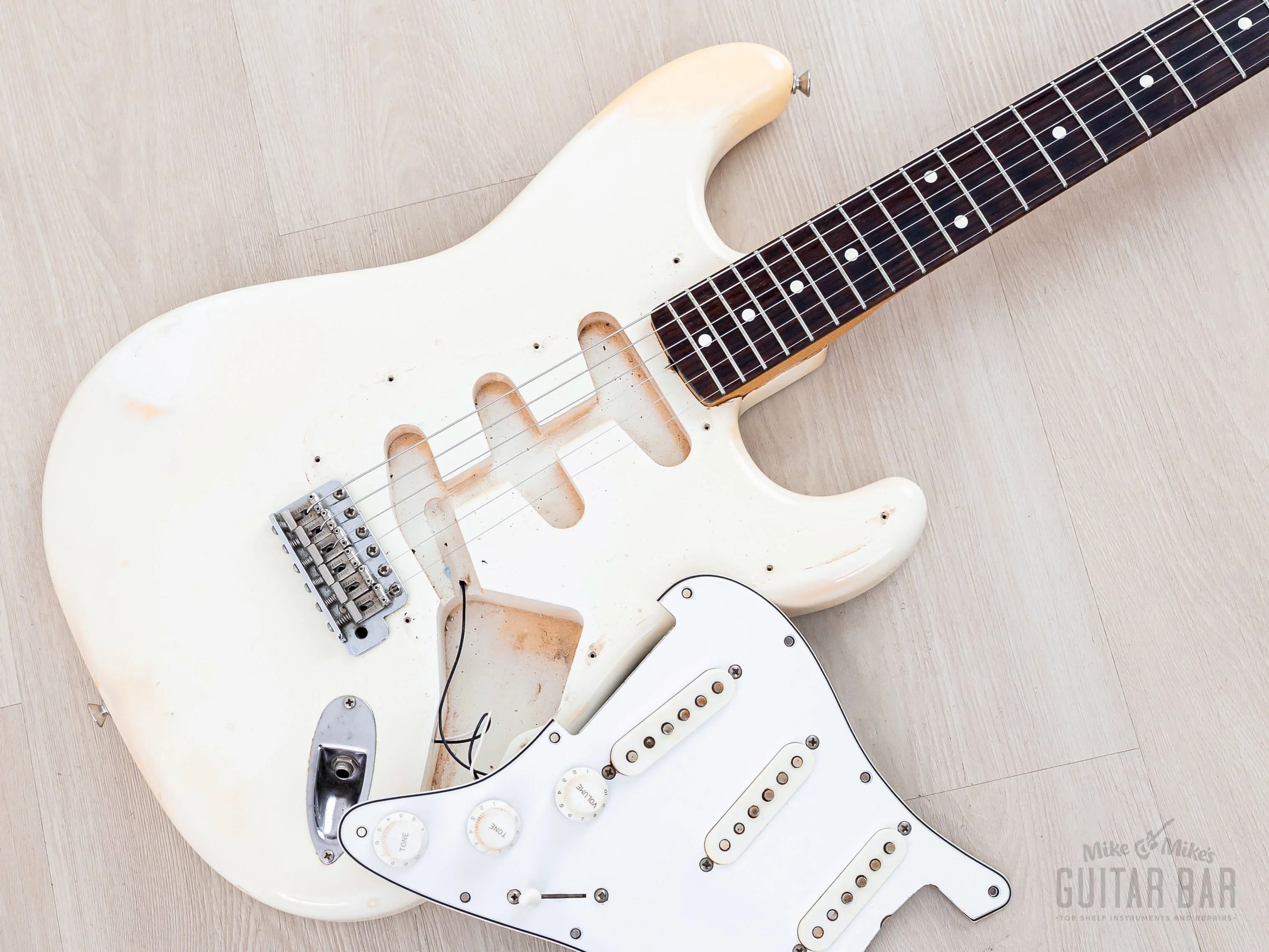 1983 Fender '62 Stratocaster JV ST62-85 Olympic White w/ USA Fullerton Pickups, Japan MIJ Fujigen - Image 23