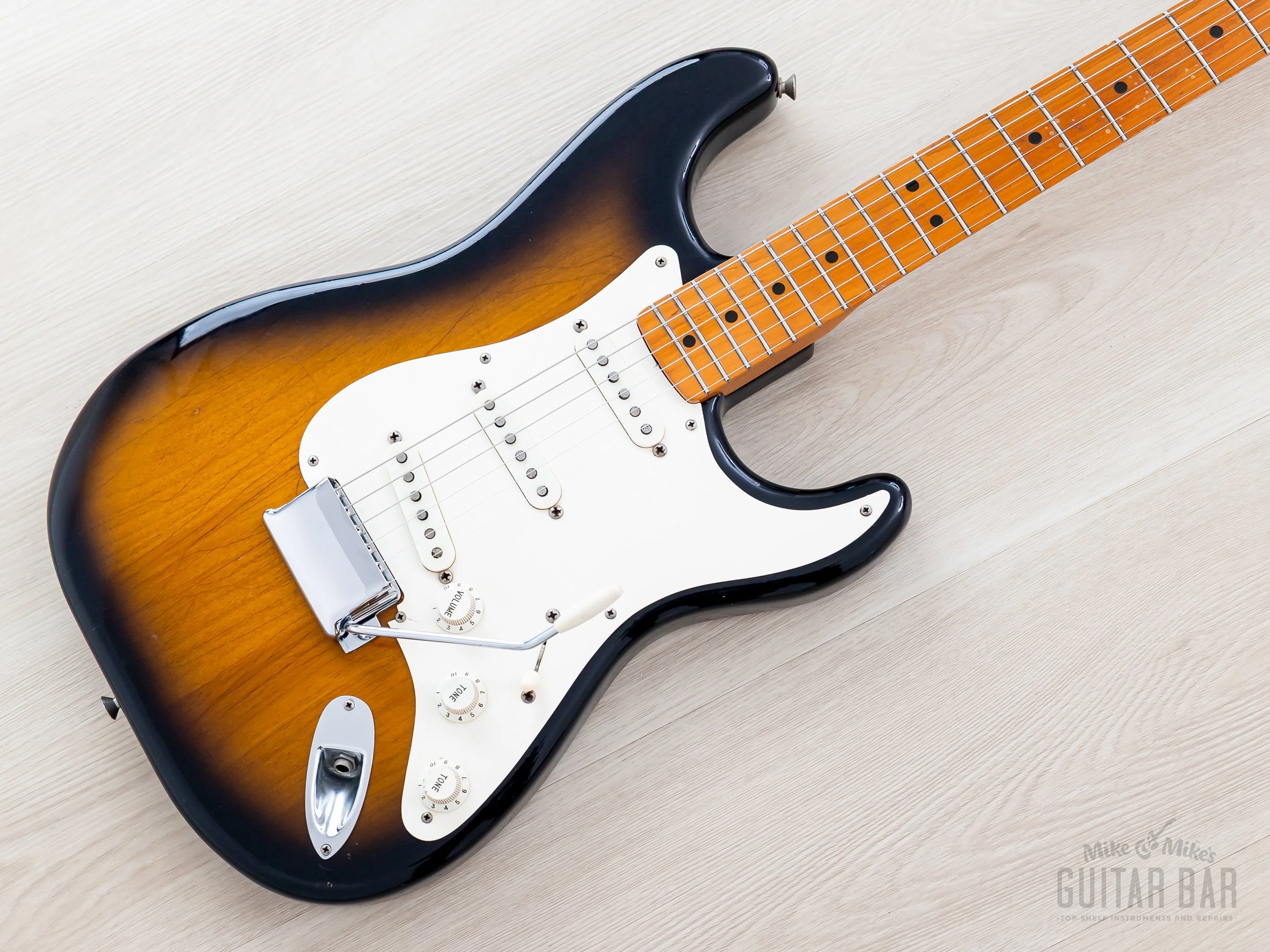 1983 Fender Fullerton American Vintage '57 Stratocaster Sunburst w/ Case, Hangtags