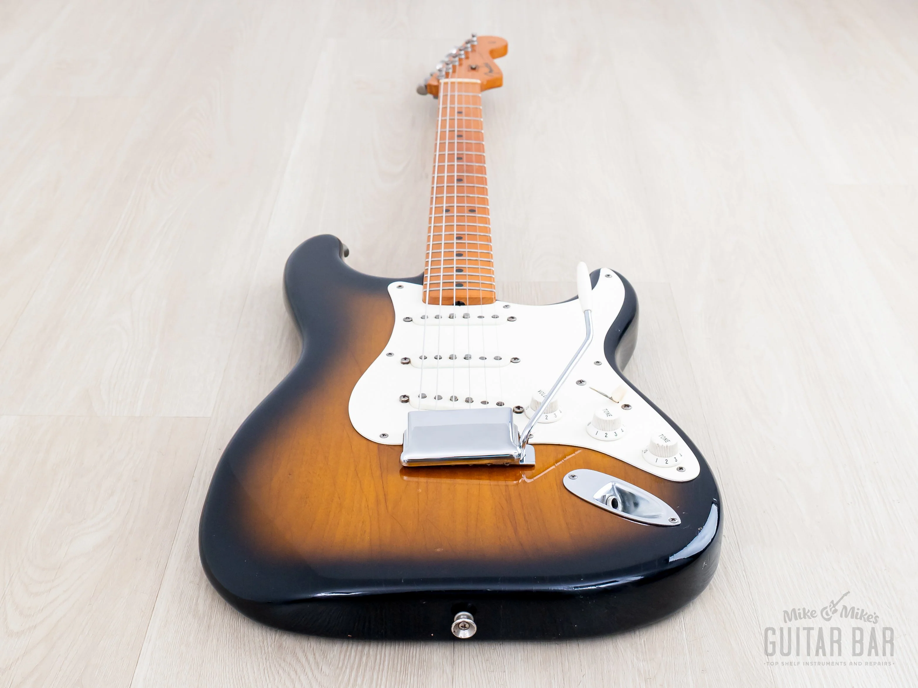 1983 Fender Fullerton American Vintage '57 Stratocaster Sunburst w/ Case, Hangtags - Image 10