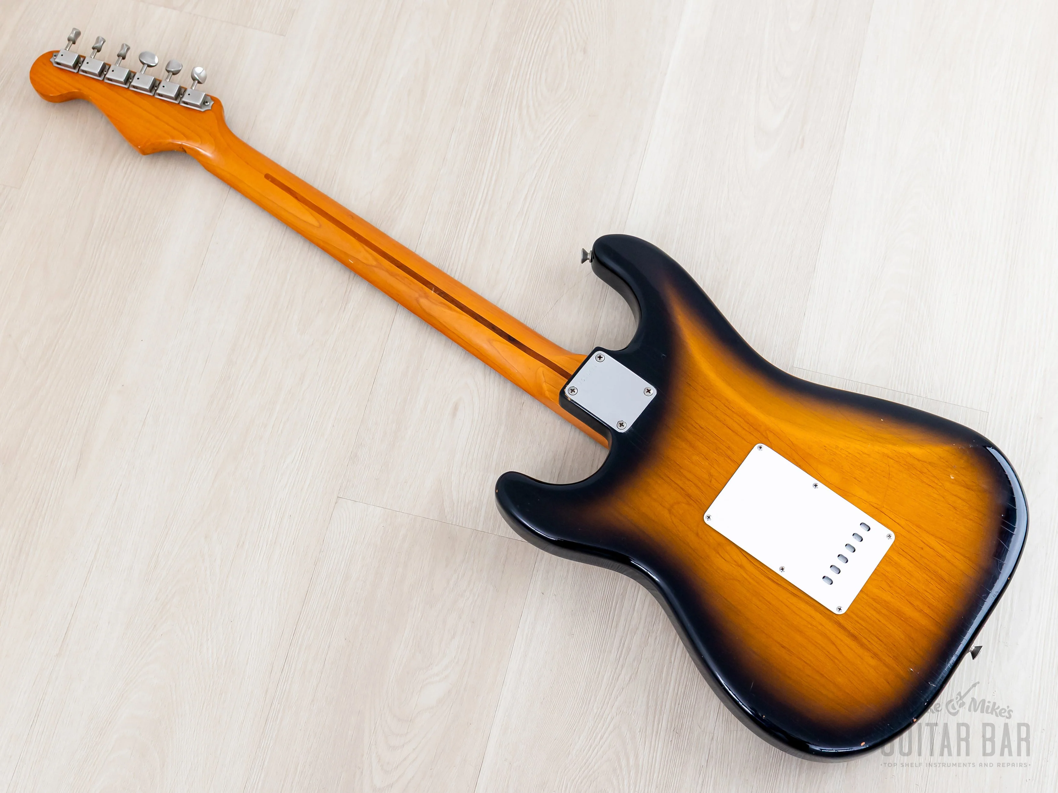 1983 Fender Fullerton American Vintage '57 Stratocaster Sunburst w/ Case, Hangtags - Image 12