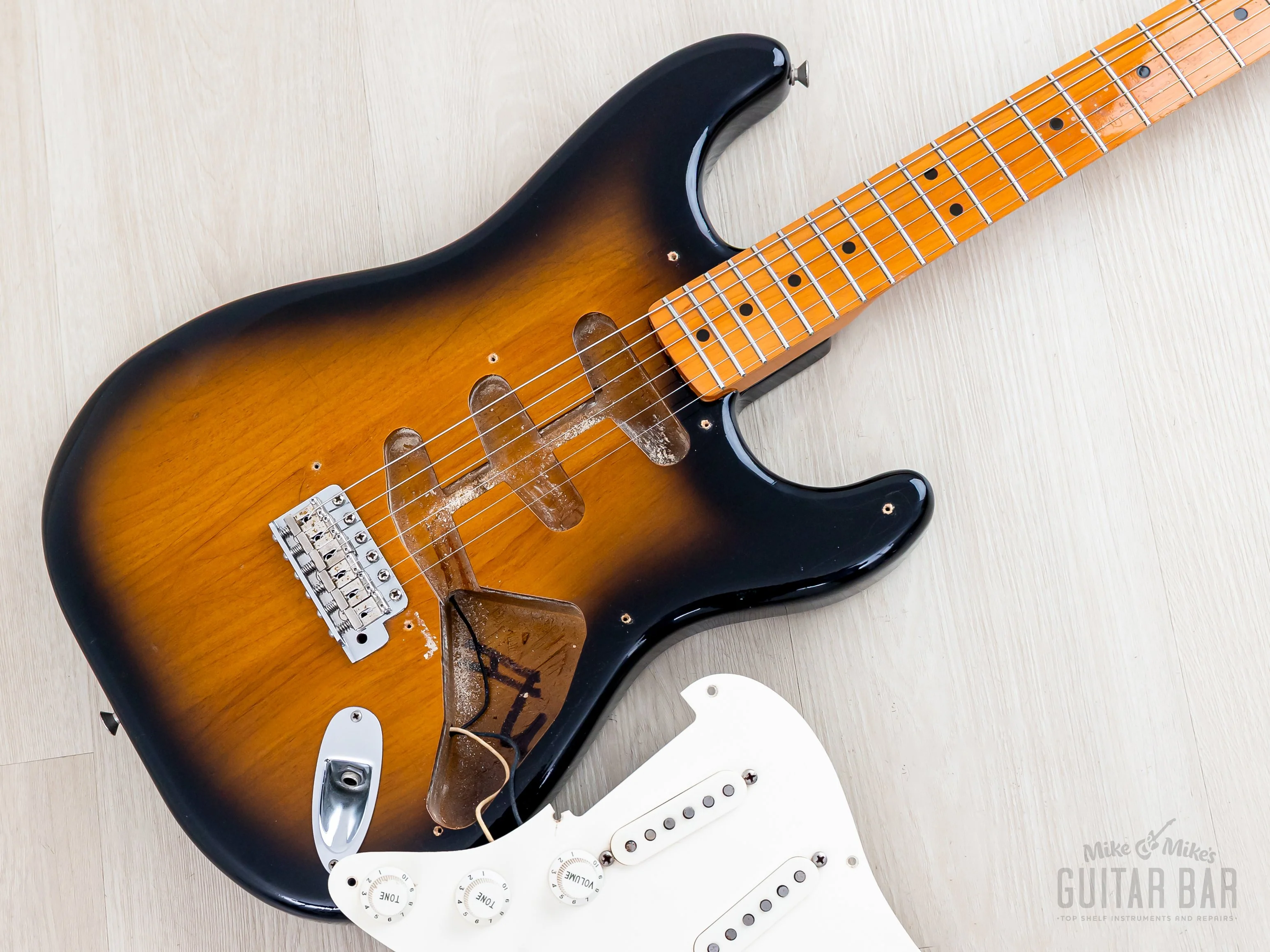 1983 Fender Fullerton American Vintage '57 Stratocaster Sunburst w/ Case, Hangtags - Image 21