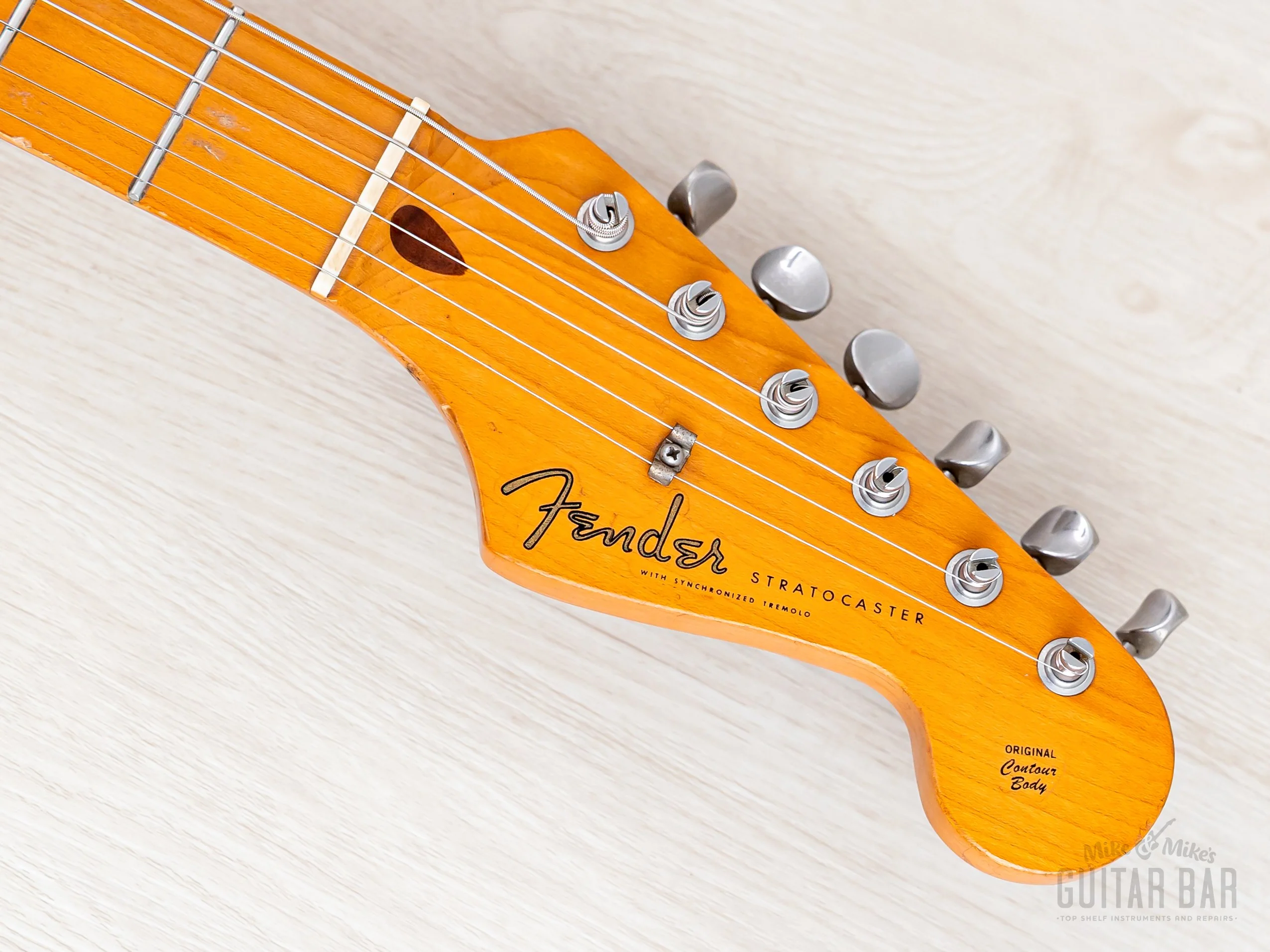 1983 Fender Fullerton American Vintage '57 Stratocaster Sunburst w/ Case, Hangtags - Image 4