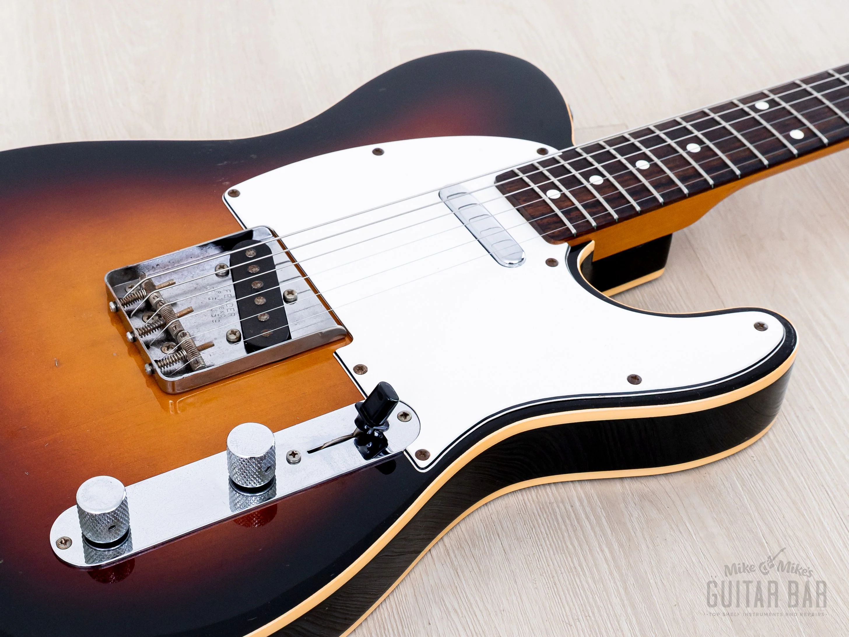 1983 Fender JV '62 Telecaster Custom TL62B-65 Sunburst 100% Original, Japan MIJ Fujigen - Image 6