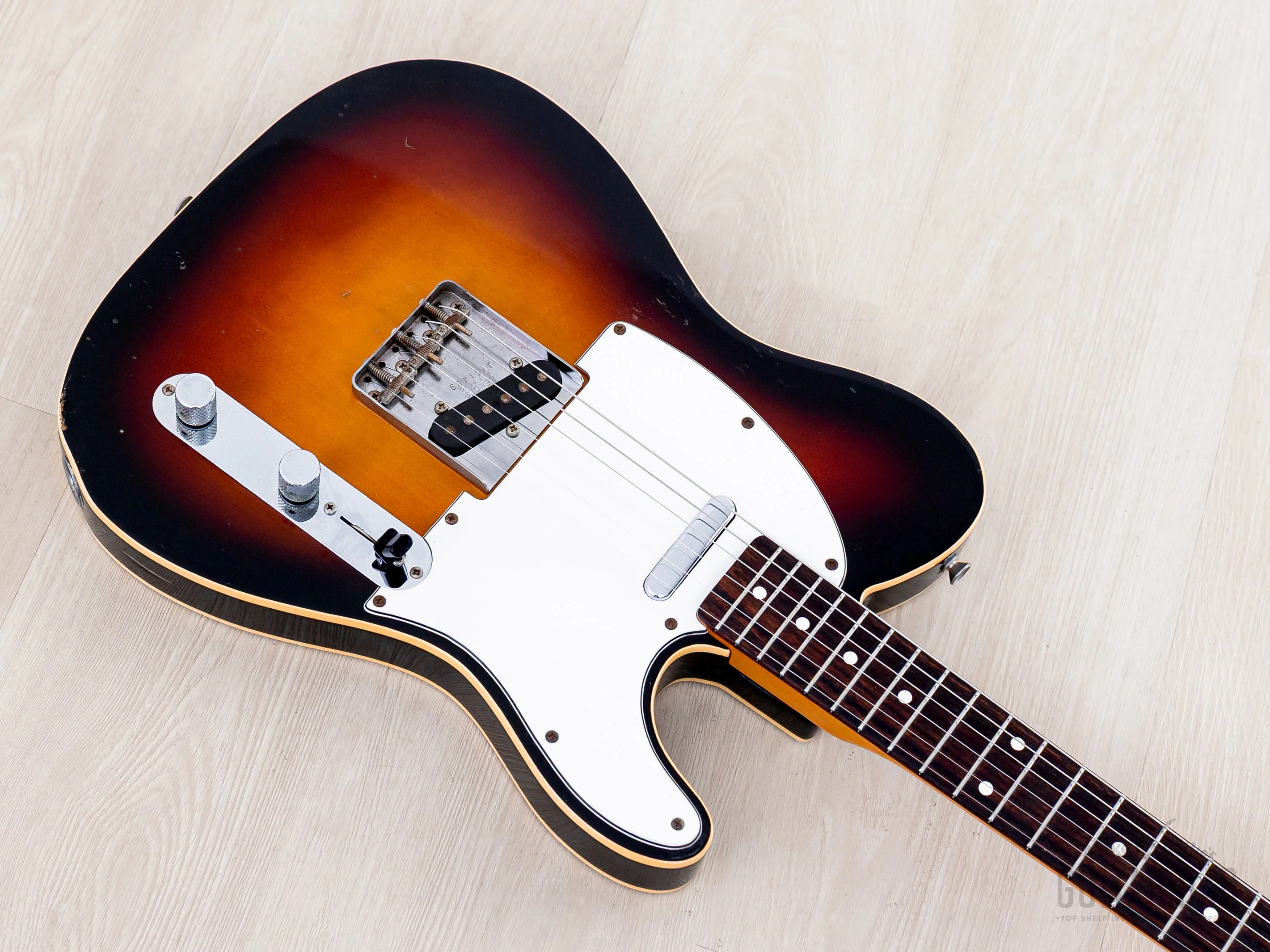1983 Fender JV '62 Telecaster Custom TL62B-65 Sunburst 100% Original, Japan MIJ Fujigen - Image 9