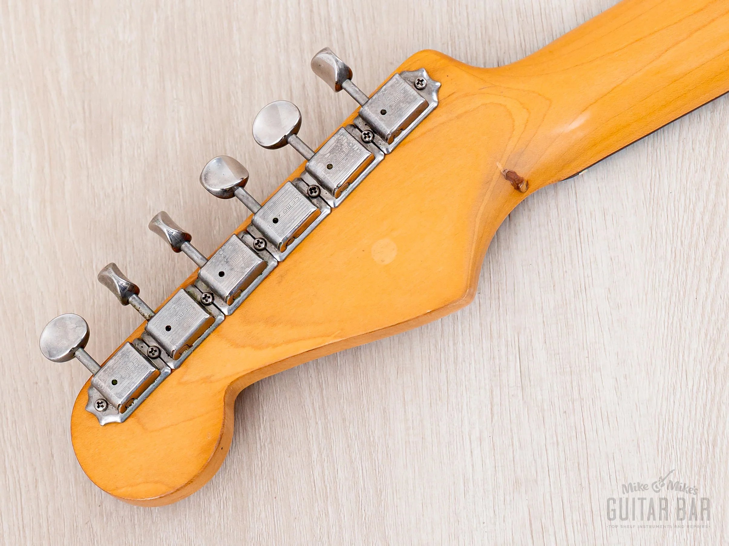 1983 Fender JV Stratocaster '62 Vintage Reissue ST62-65 Metallic Pink w/ Case, Japan MIJ Fujigen - Image 5