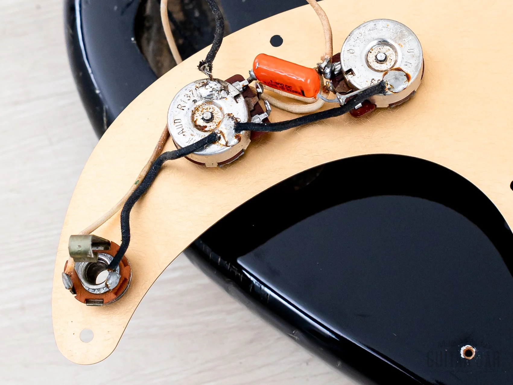 1983 Fender Precision Bass ‘57 Vintage Reissue PB57-95 Black Lacquer w/ USA Fullerton Pickup, Japan MIJ Fujigen - Image 23