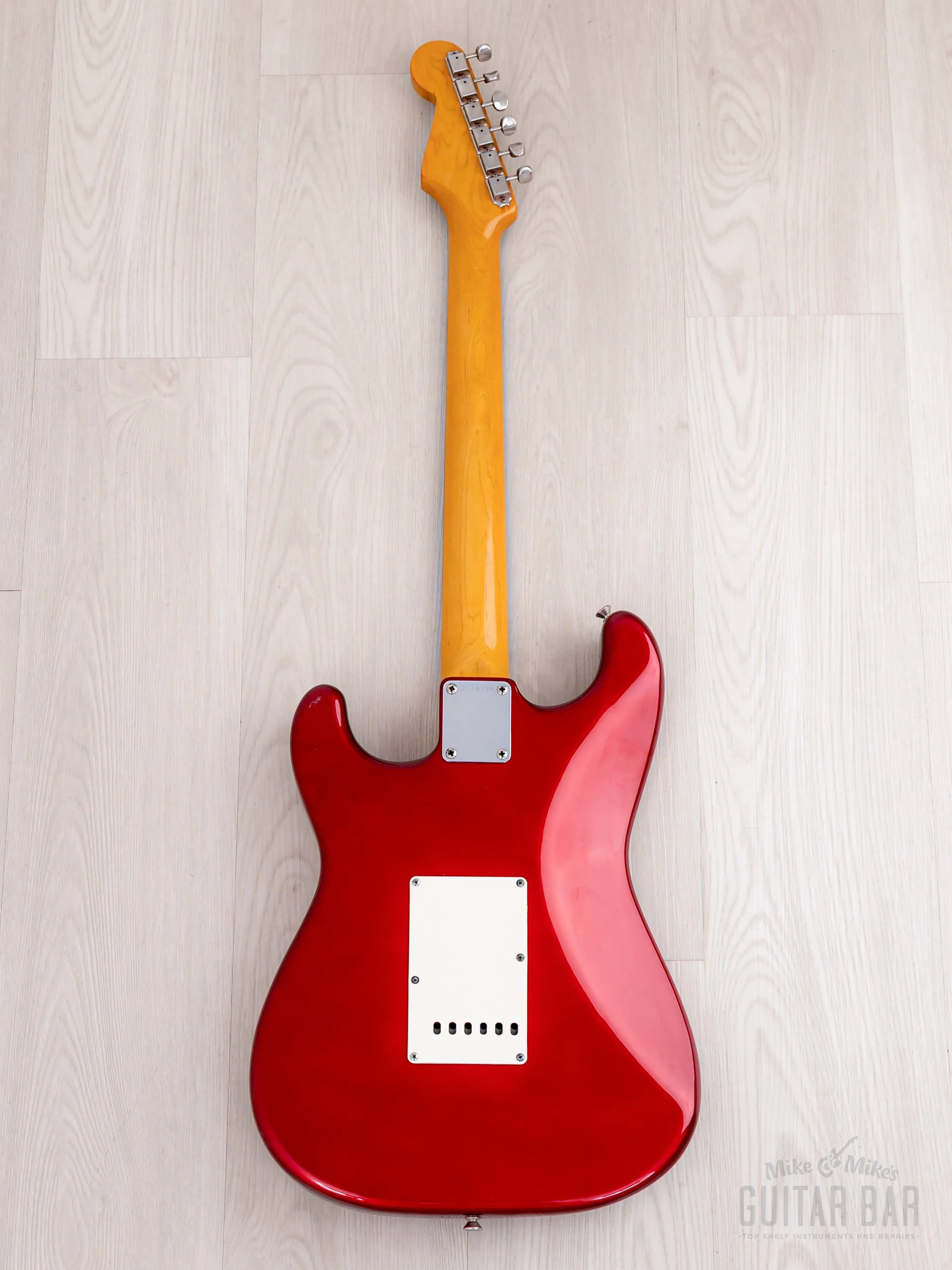 1983 Fender Stratocaster '62 Vintage Reissue JV ST62-65 Candy Apple Red 100% Original, Japan MIJ Fujigen - Image 3
