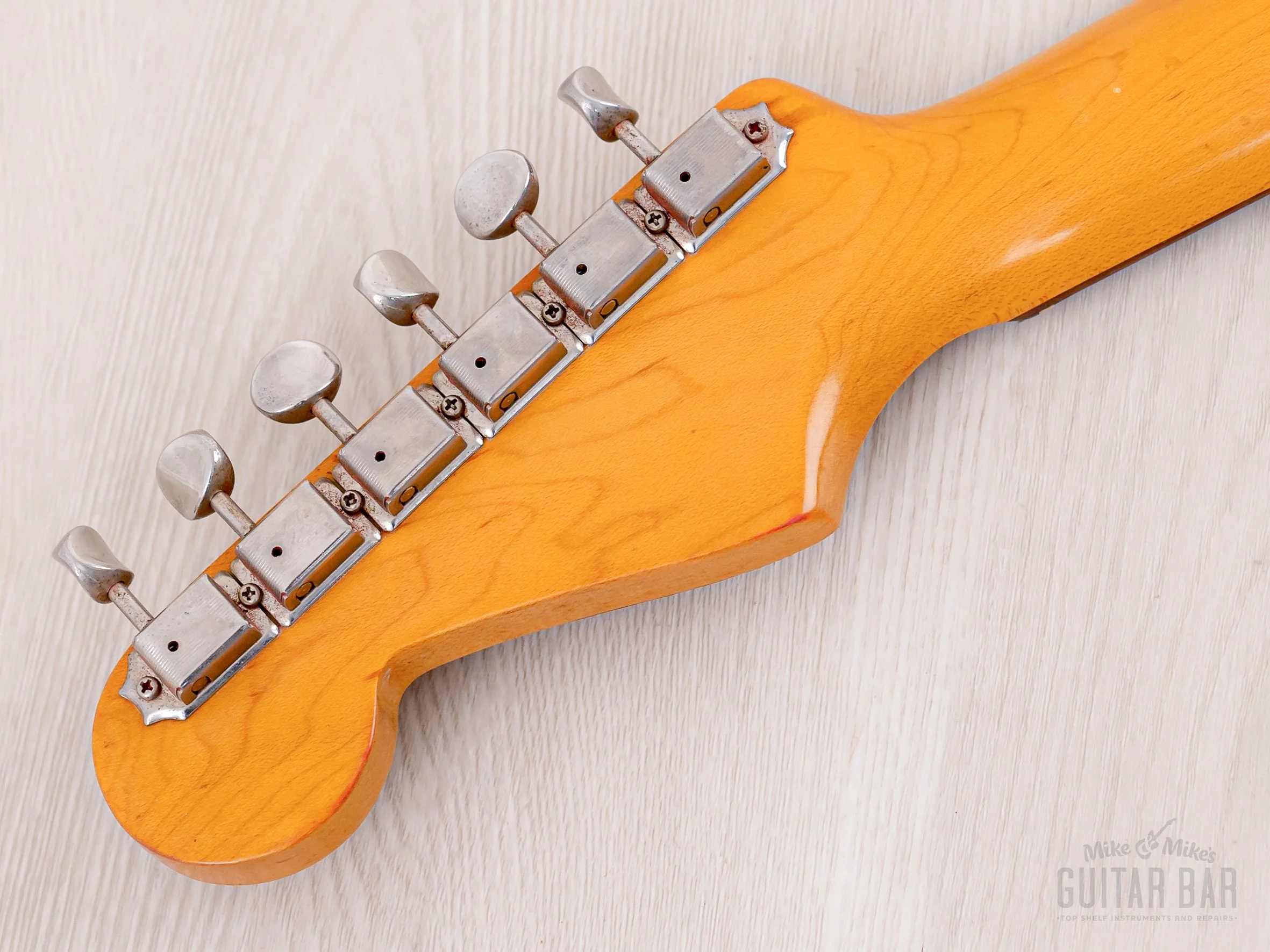 1983 Fender Stratocaster '62 Vintage Reissue JV ST62-65 Candy Apple Red 100% Original, Japan MIJ Fujigen - Image 5