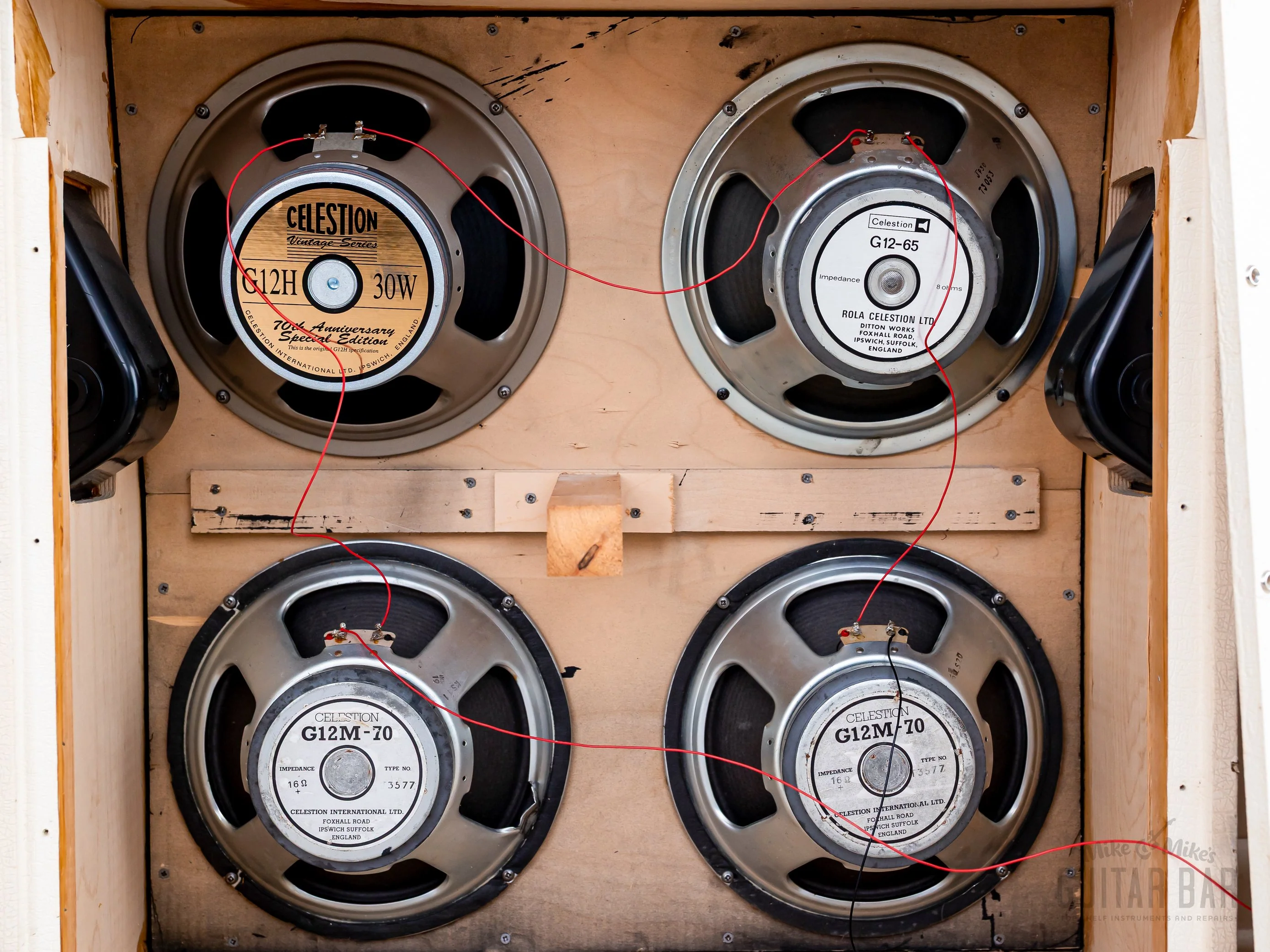 1983 Marshall JCM 800 Mk II Master Model 2203 Vintage Tube Amp Full Stack White, EL34 100 Watt - Image 9