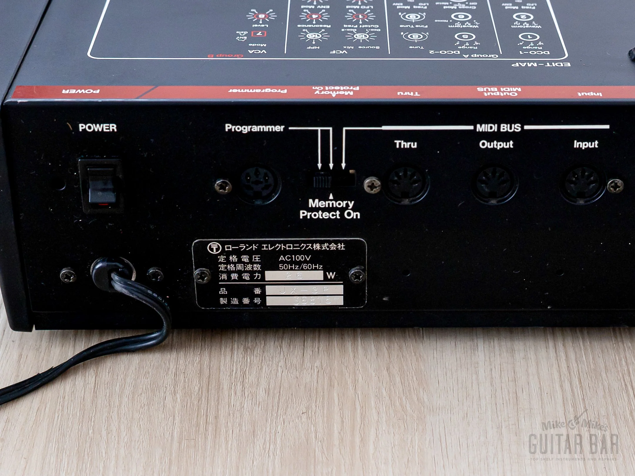 1983 Roland JX-3P Vintage Analog Synthesizer, Serviced - Image 9