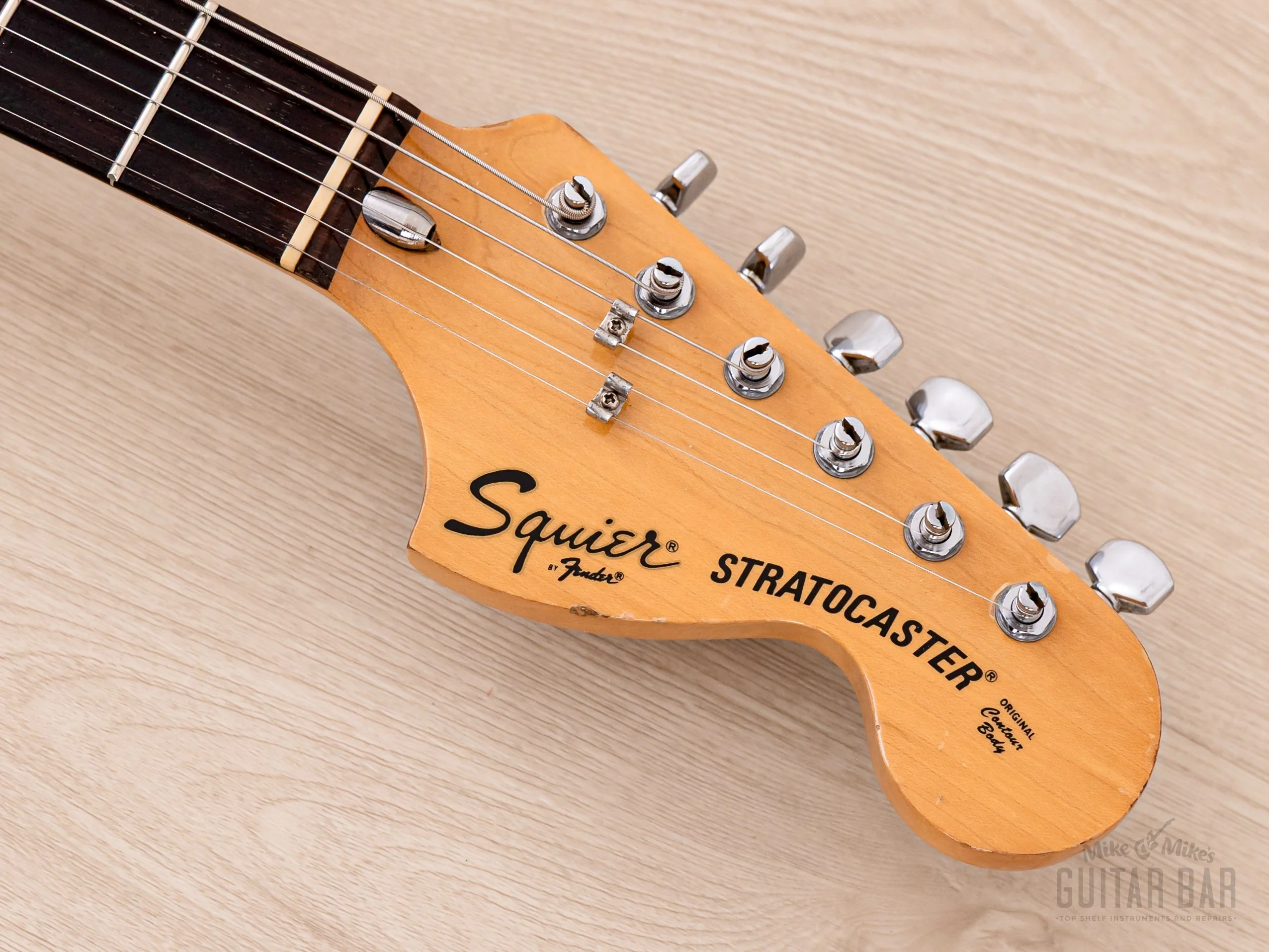 1983 Squier by Fender JV Stratocaster '72 Vintage Reissue CST-55 Pearl White, 100% Original, Japan MIJ Fujigen - Image 4
