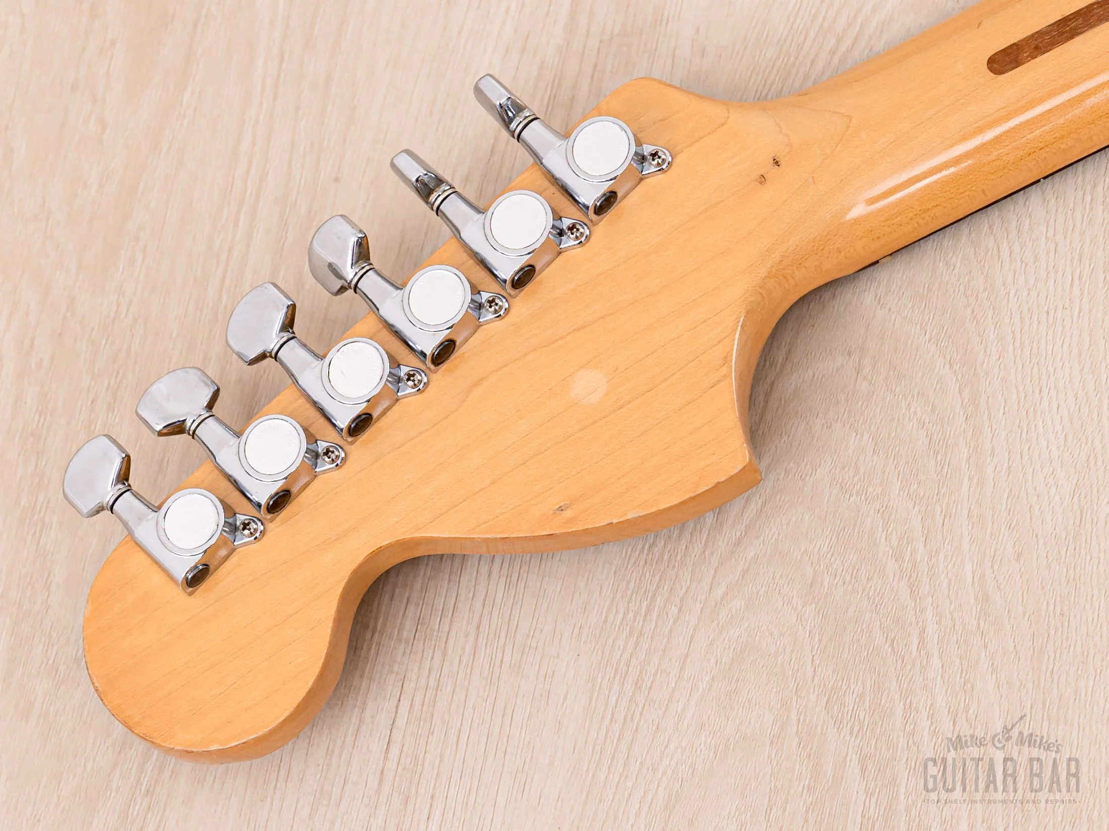 1983 Squier by Fender JV Stratocaster '72 Vintage Reissue CST-55 Pearl White, 100% Original, Japan MIJ Fujigen - Image 5
