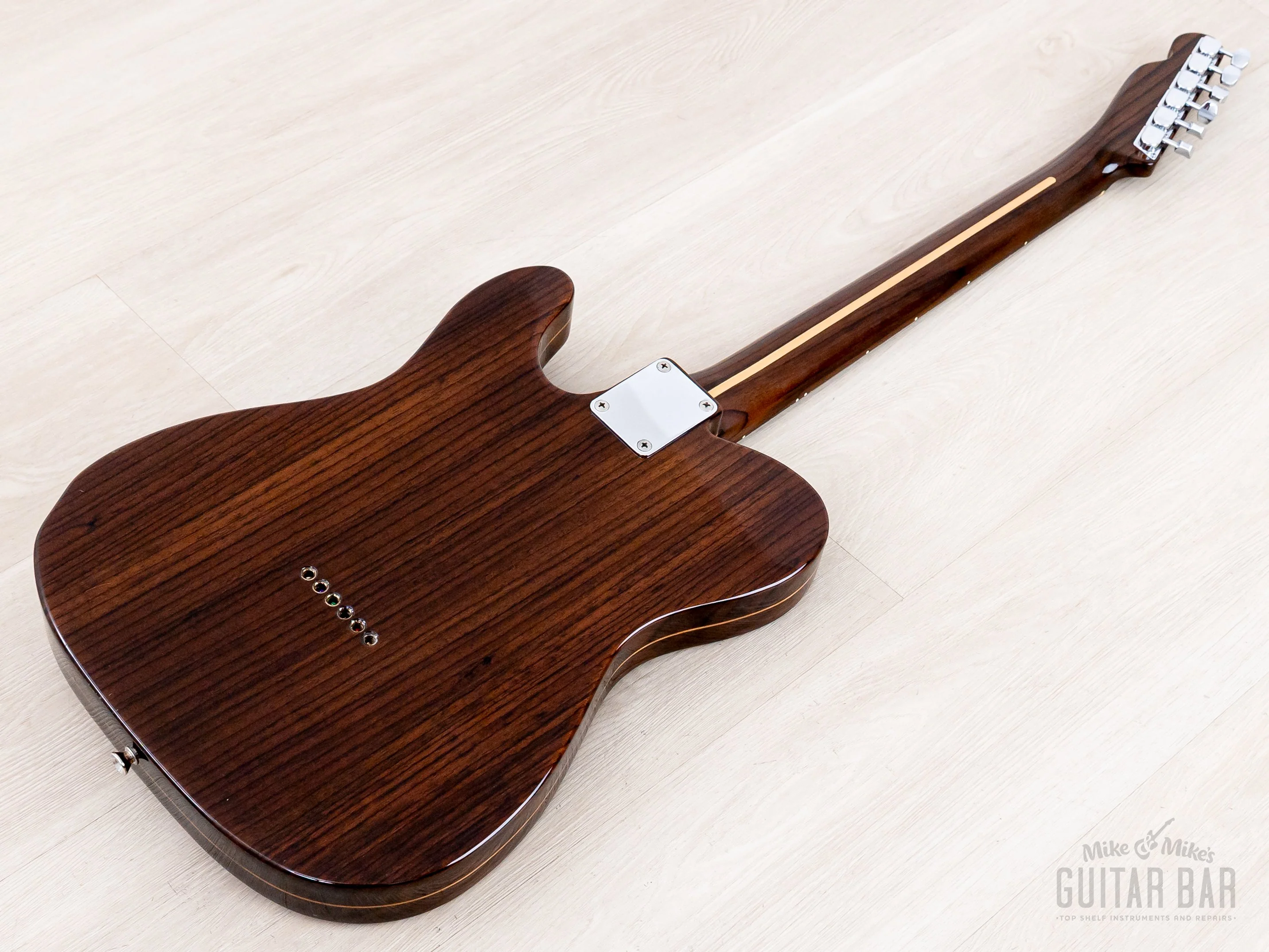 1984 Fender JV Rosewood Telecaster '69 Vintage Reissue TL69-115 All Rose w/ Fullerton Pickups & Case, Japan MIJ Fujigen - Image 14