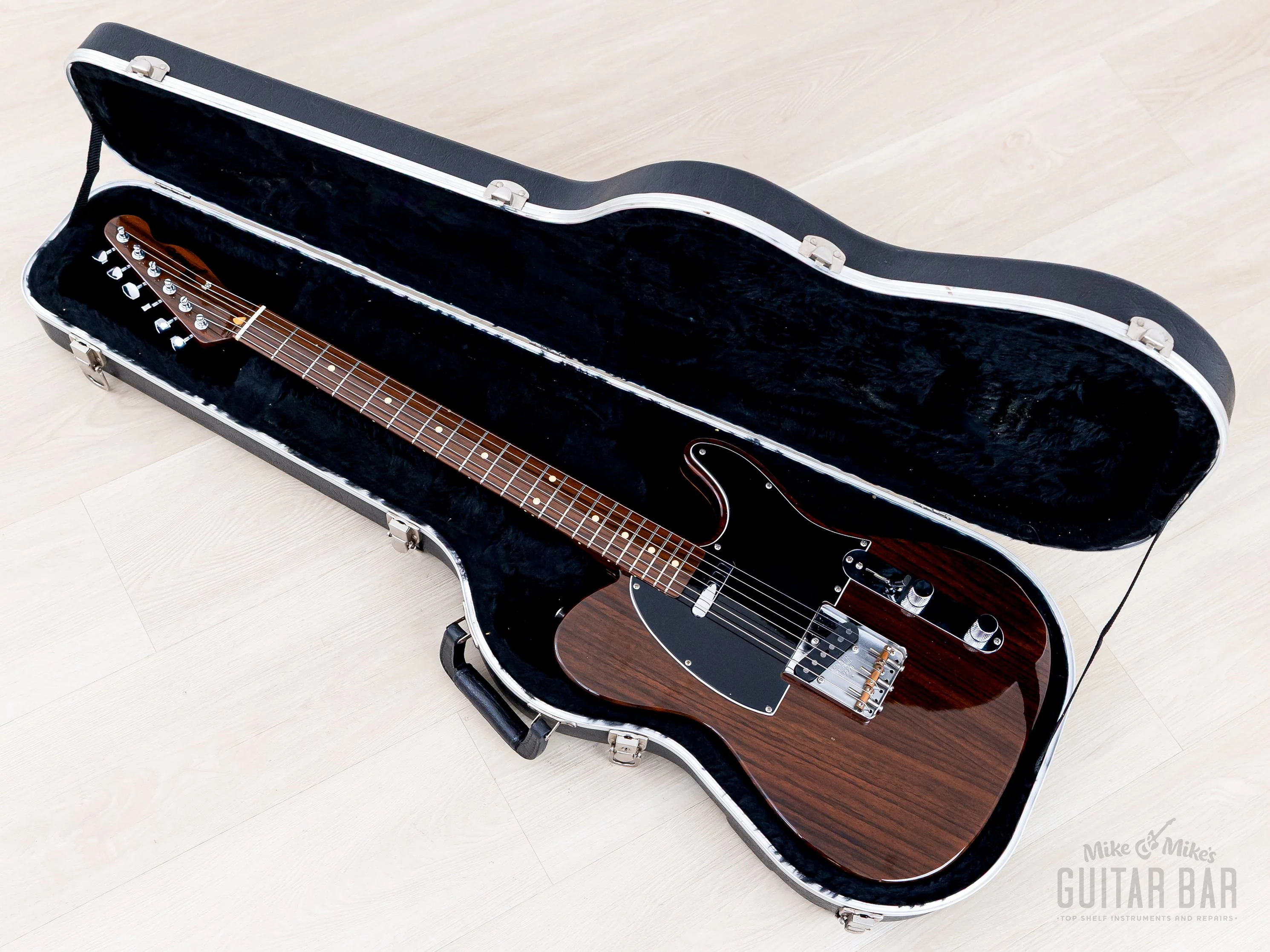 1984 Fender JV Rosewood Telecaster '69 Vintage Reissue TL69-115 All Rose w/ Fullerton Pickups & Case, Japan MIJ Fujigen - Image 21