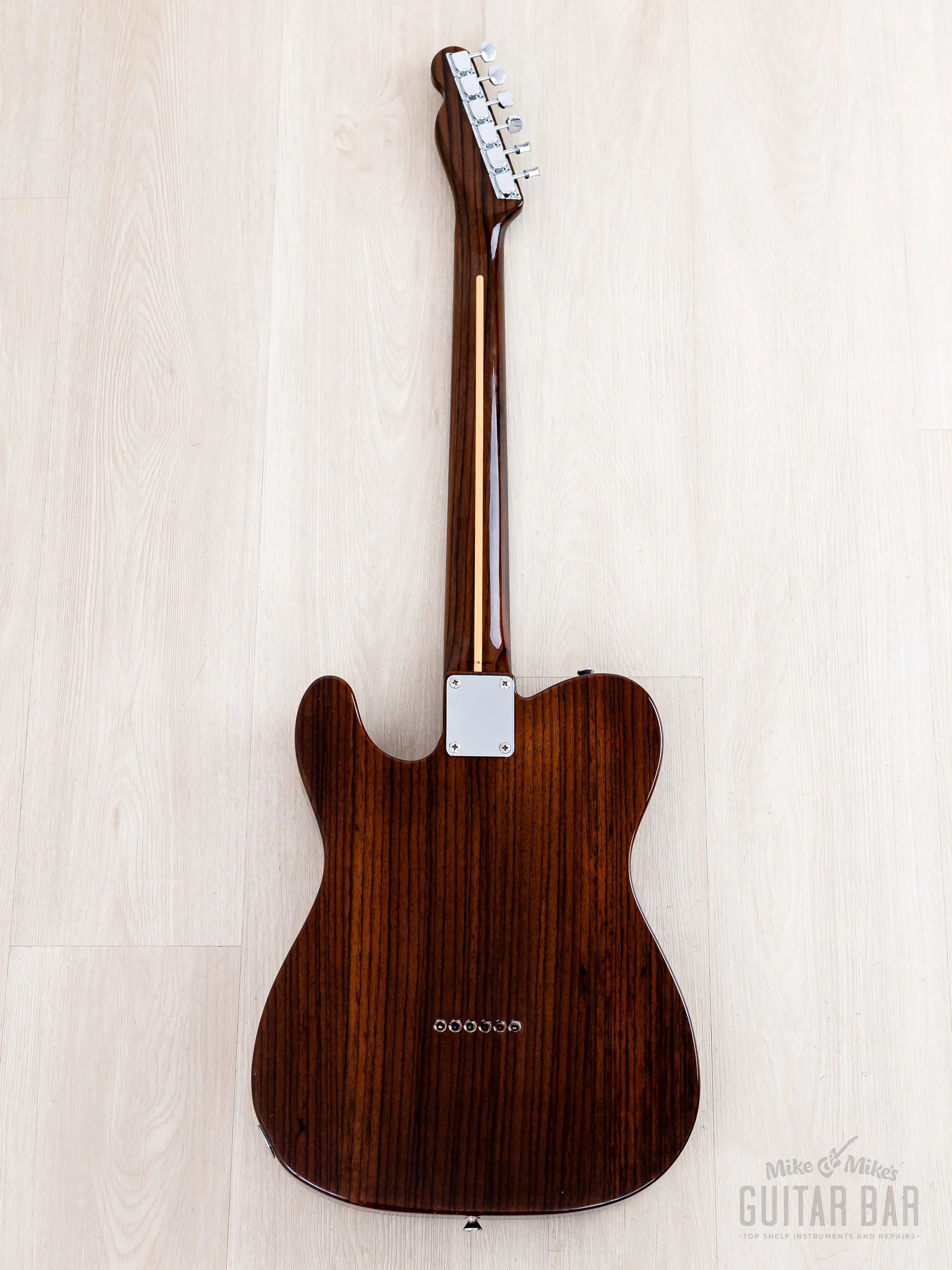 1984 Fender JV Rosewood Telecaster '69 Vintage Reissue TL69-115 All Rose w/ Fullerton Pickups & Case, Japan MIJ Fujigen - Image 3