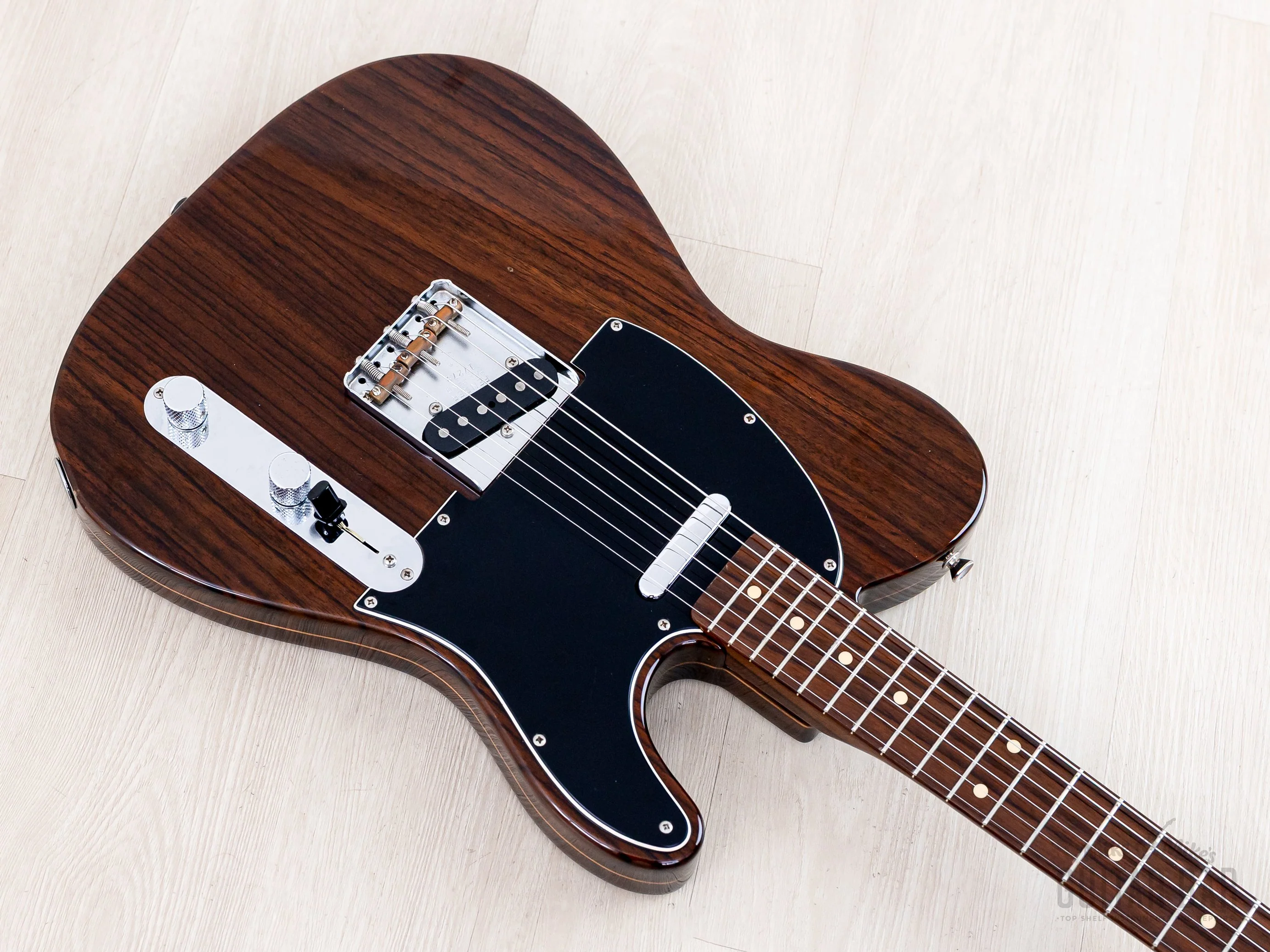 1984 Fender JV Rosewood Telecaster '69 Vintage Reissue TL69-115 All Rose w/ Fullerton Pickups & Case, Japan MIJ Fujigen - Image 9