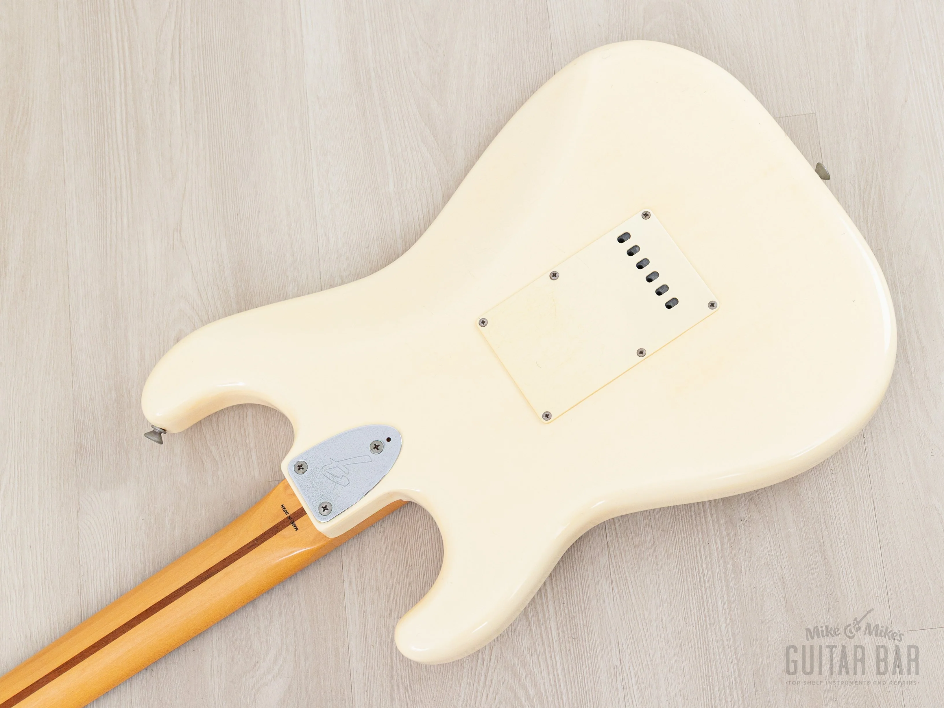 1984 Fender Stratocaster ‘72 Vintage Reissue ST72-55 Olympic White E-Serial, Japan MIJ Fujigen - Image 15