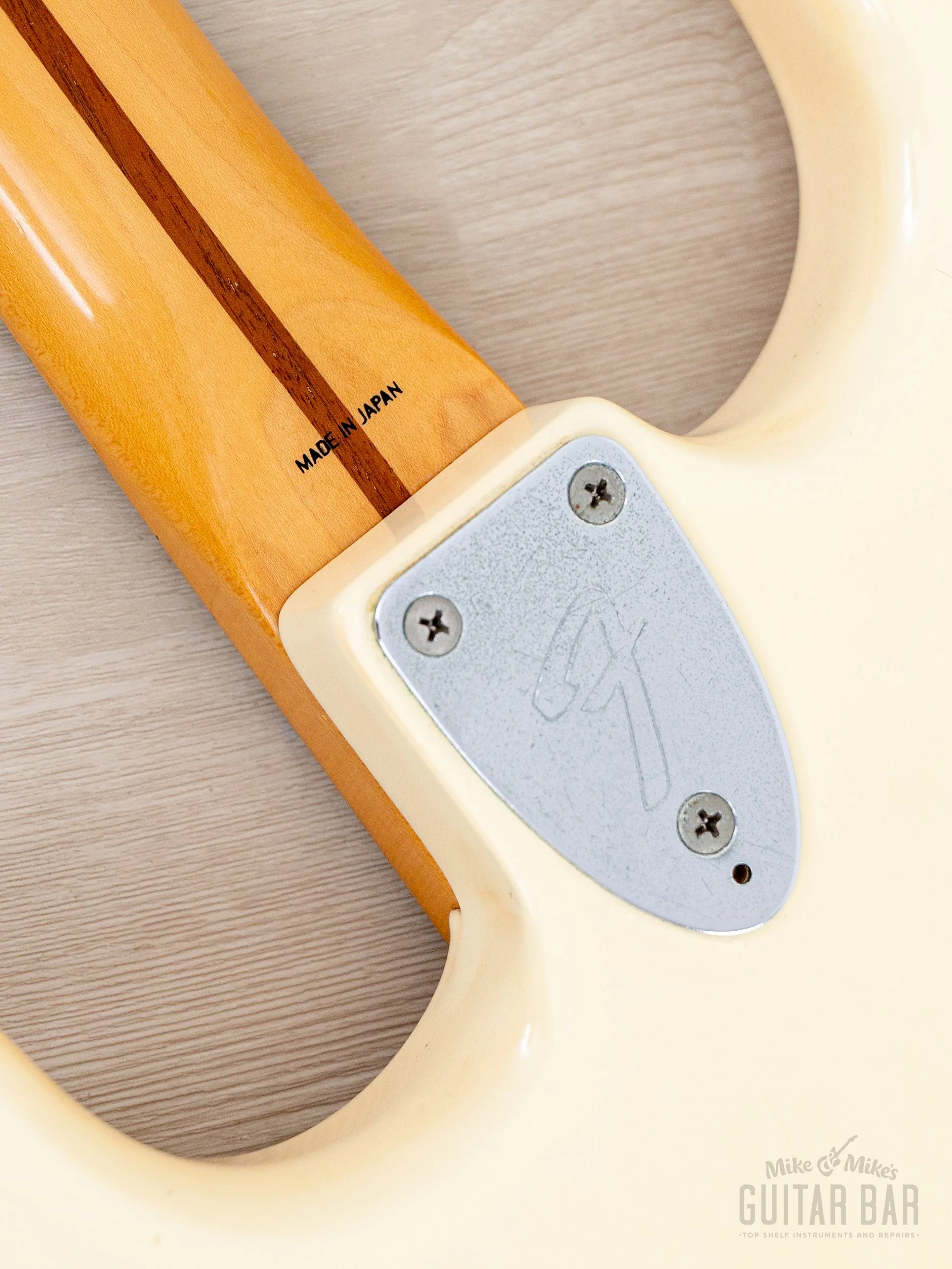 1984 Fender Stratocaster ‘72 Vintage Reissue ST72-55 Olympic White E-Serial, Japan MIJ Fujigen - Image 16