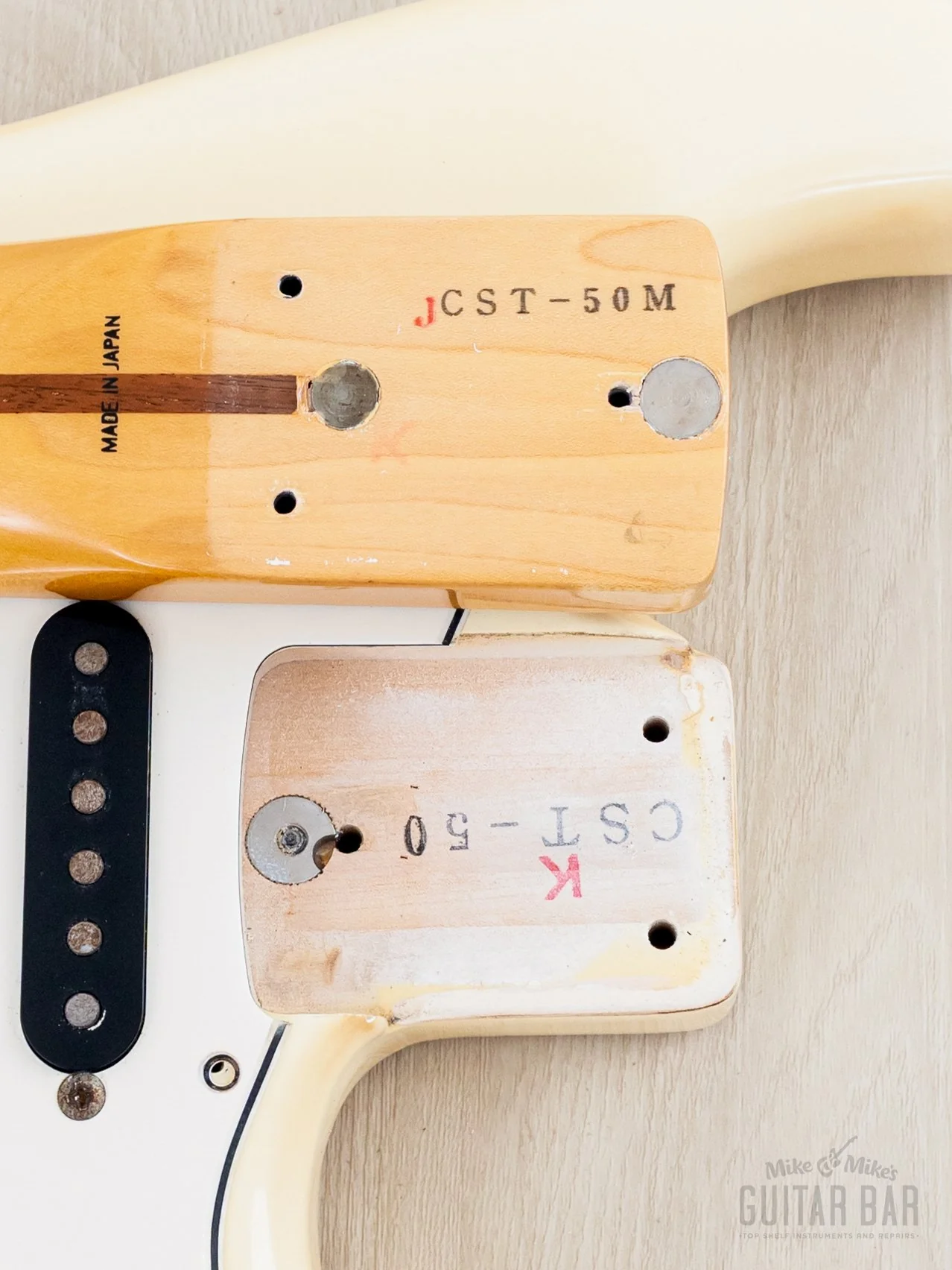 1984 Fender Stratocaster ‘72 Vintage Reissue ST72-55 Olympic White E-Serial, Japan MIJ Fujigen - Image 18