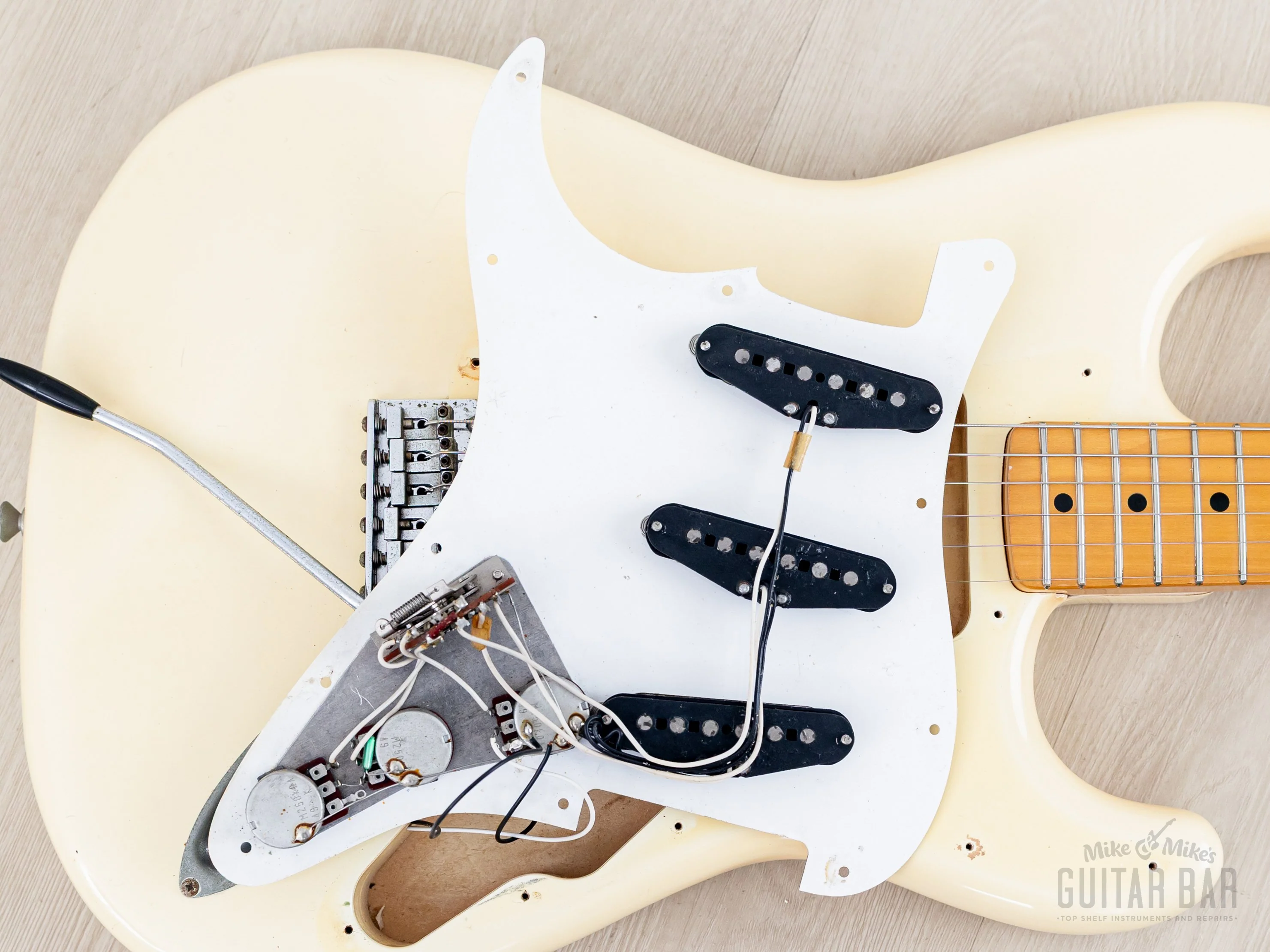 1984 Fender Stratocaster ‘72 Vintage Reissue ST72-55 Olympic White E-Serial, Japan MIJ Fujigen - Image 19
