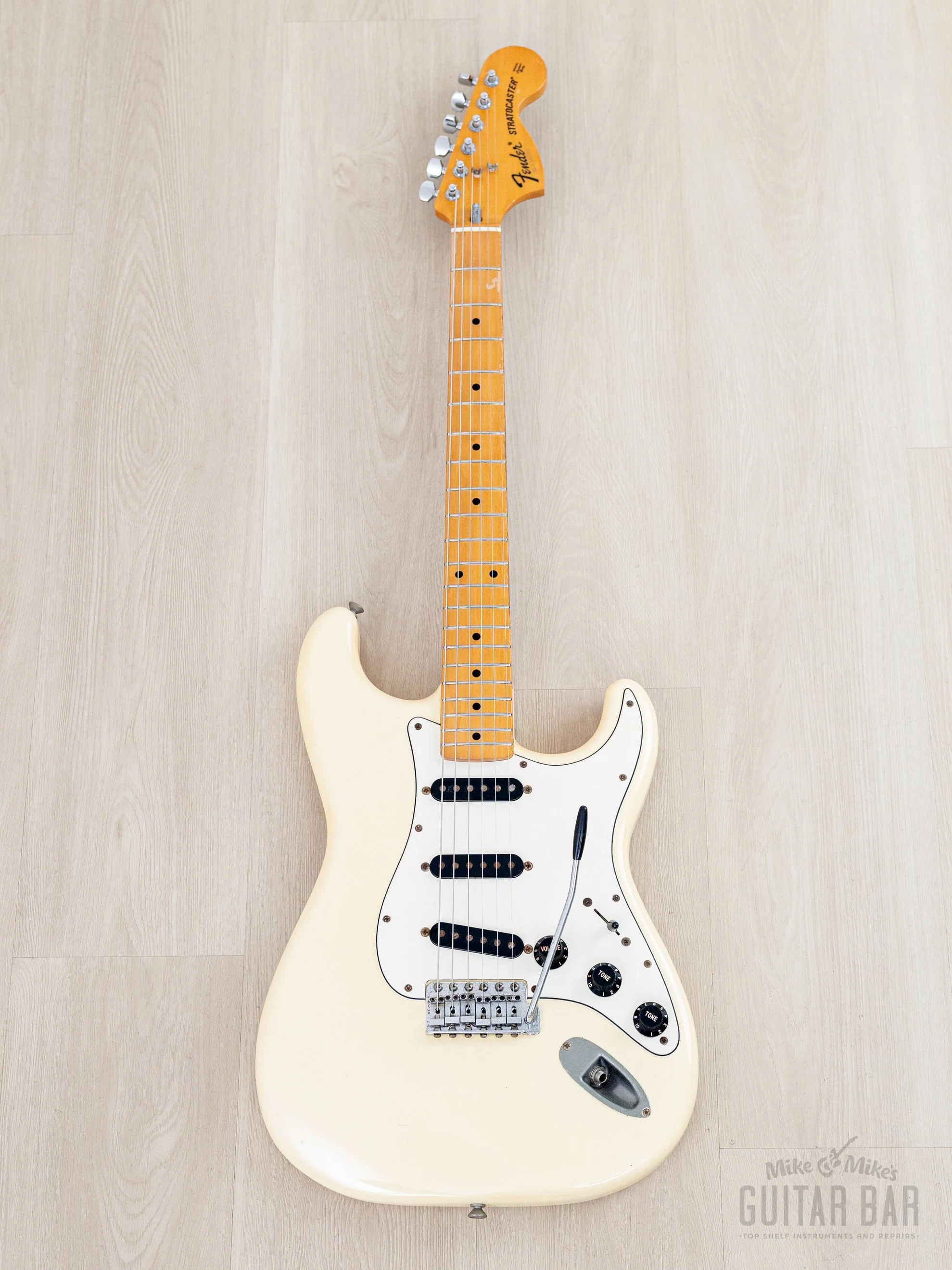 1984 Fender Stratocaster ‘72 Vintage Reissue ST72-55 Olympic White E-Serial, Japan MIJ Fujigen - Image 2