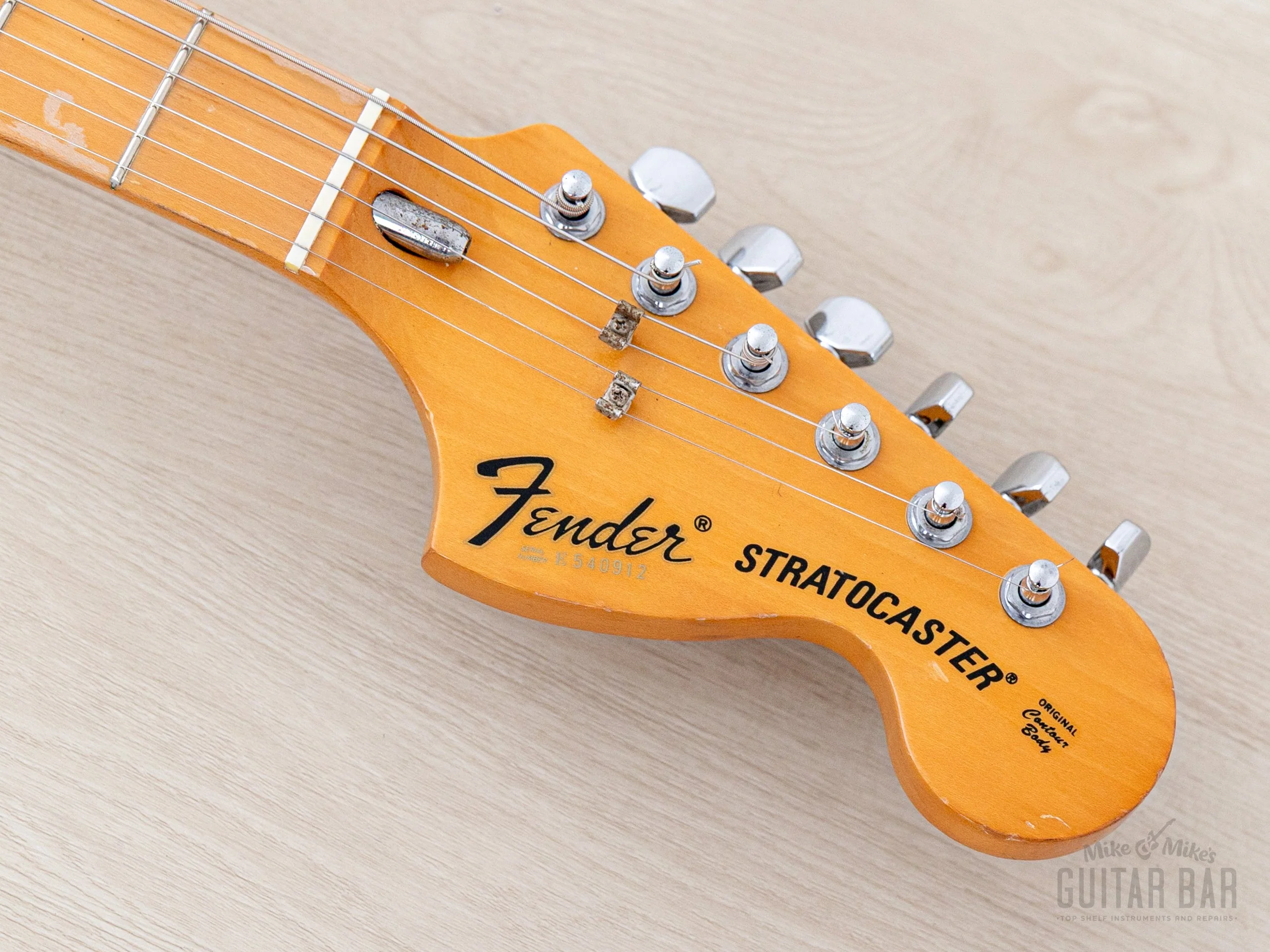 1984 Fender Stratocaster ‘72 Vintage Reissue ST72-55 Olympic White E-Serial, Japan MIJ Fujigen - Image 4
