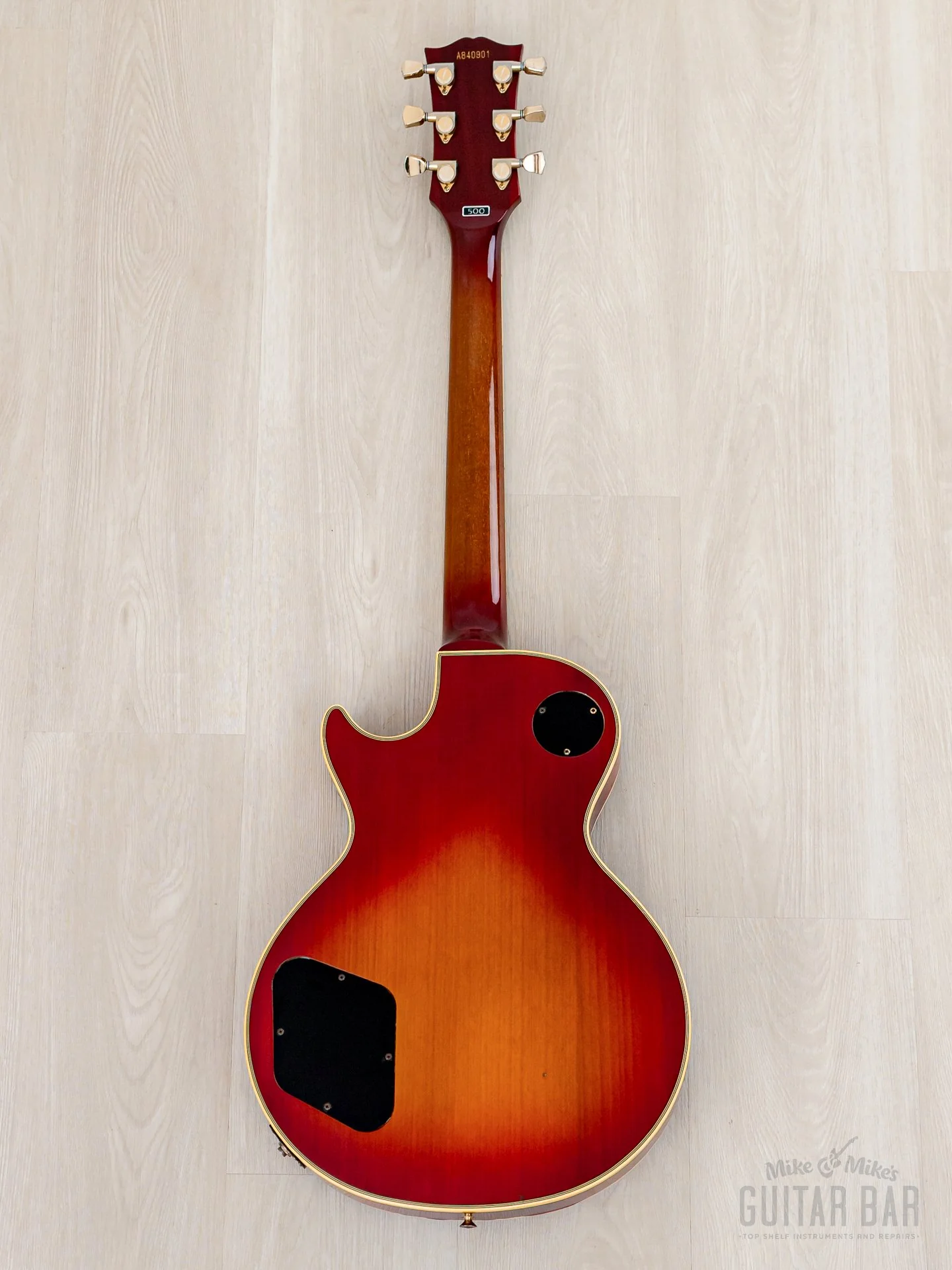 1984 Greco Mint Collection EG500C Custom Vintage Guitar Cherry Sunburst w/ Screamin PAFs, Japan Fujigen - Image 3
