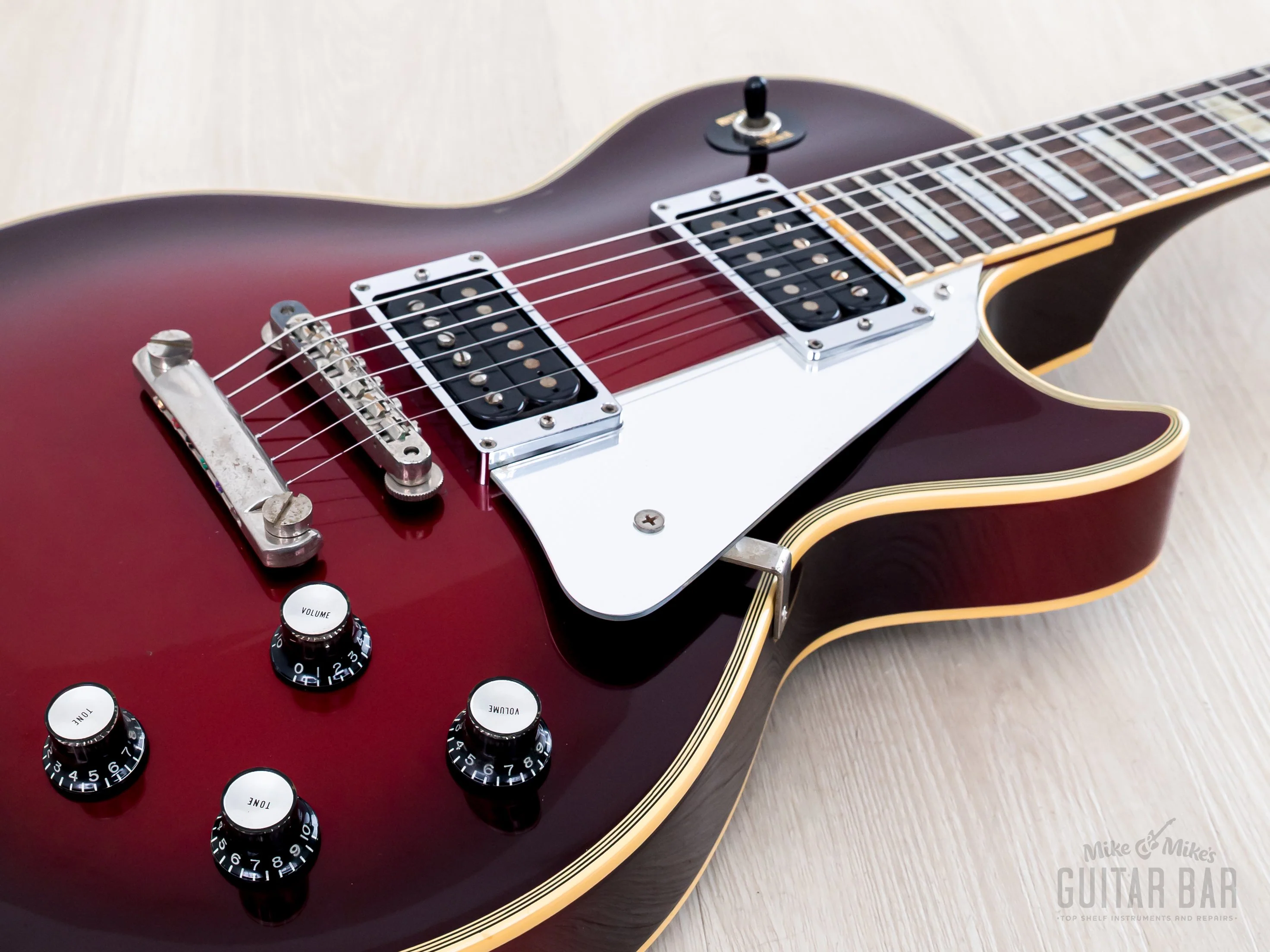 1984 Greco Mint Collection John Sykes Metallic Red Burst, 100% Original w/ Screamin PAFs, Japan Fujigen - Image 6