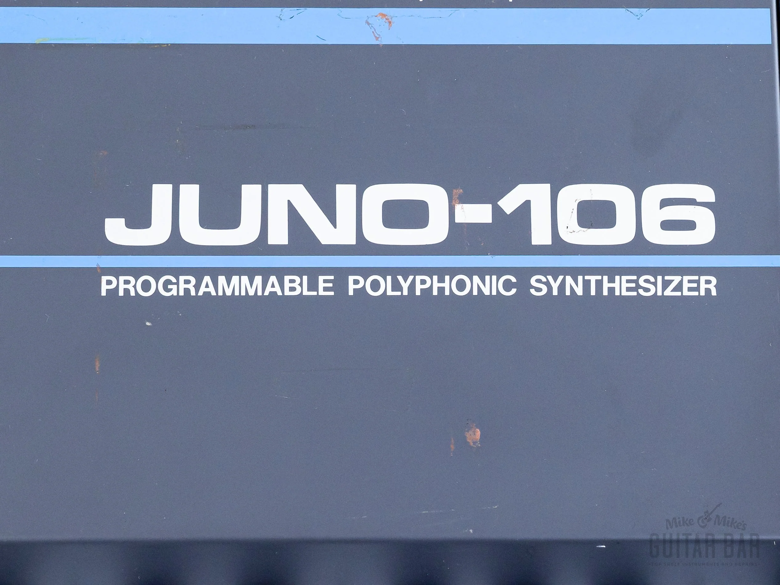 1984 Roland Juno-106 Vintage Analog Synthesizer, Serviced 120v w/ Case - Image 6