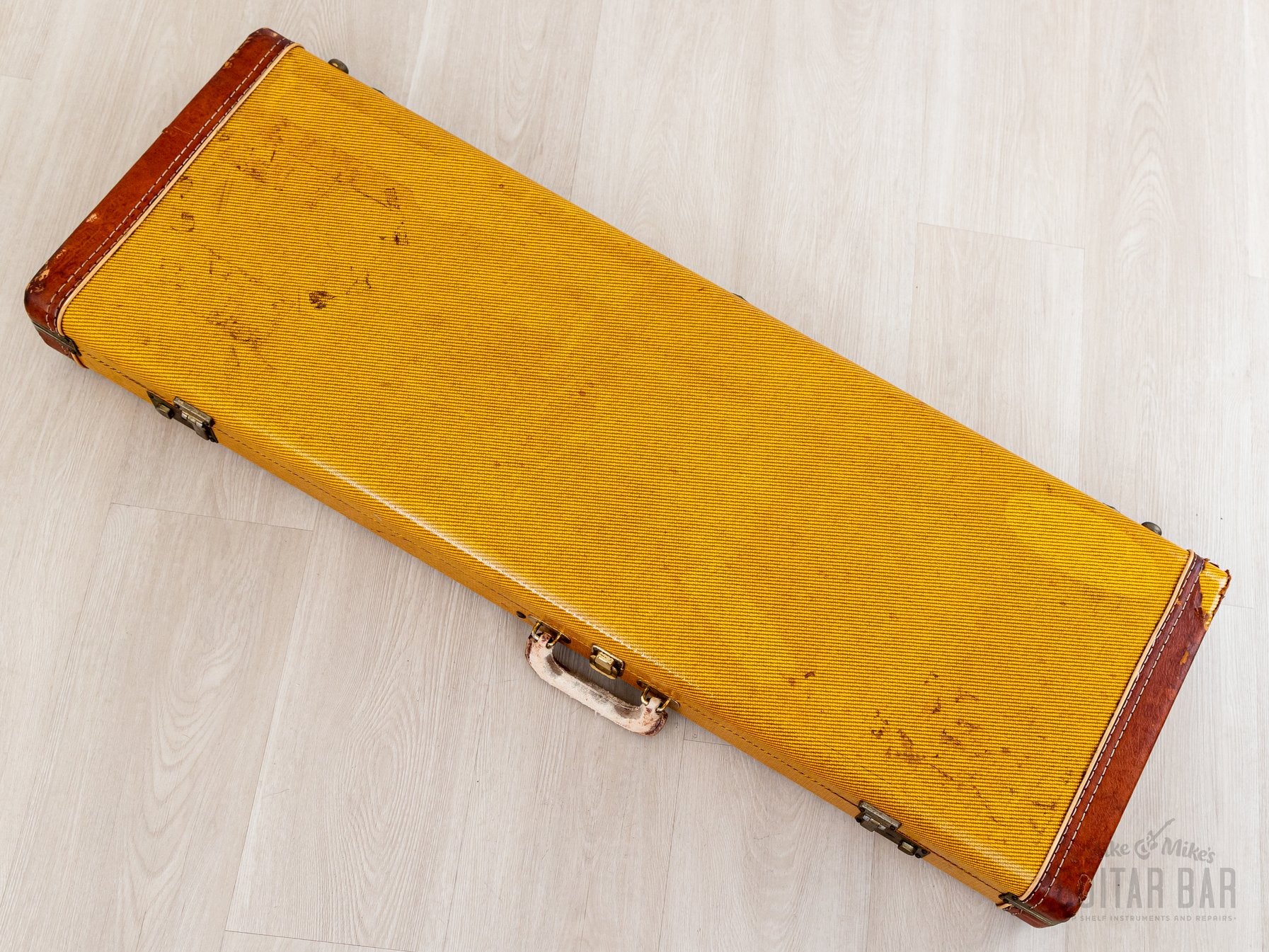 1984 Tokai Breezysound TTE60 TM T-Style Custom Vintage Guitar Tortoiseshell Mahogany w/ Tweed Case - Image 21