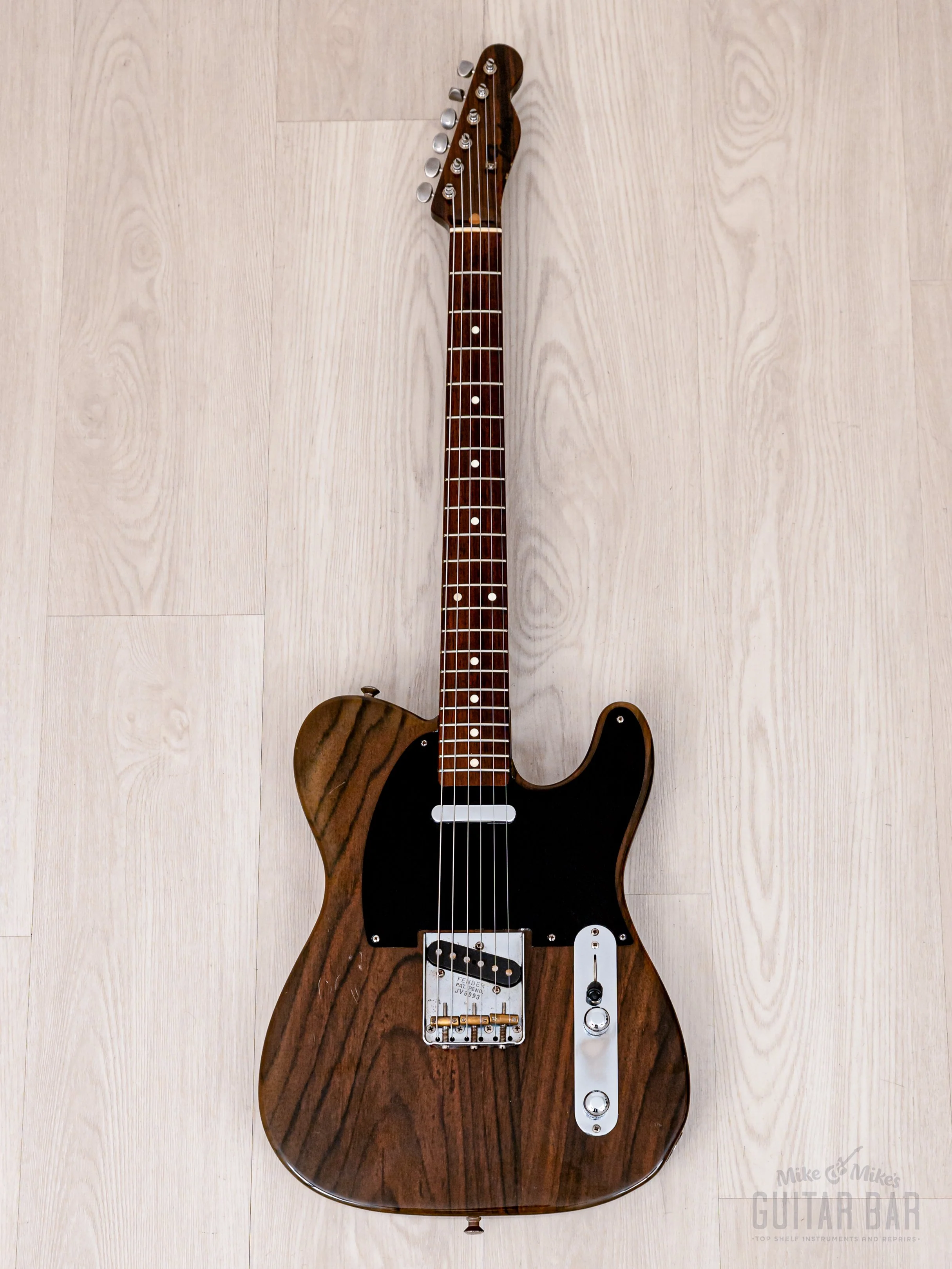 1985 Fender JV Rosewood Telecaster '69 Vintage Reissue TL69-115 All Rose w/ Fullerton Pickups, Japan MIJ Fujigen - Image 2