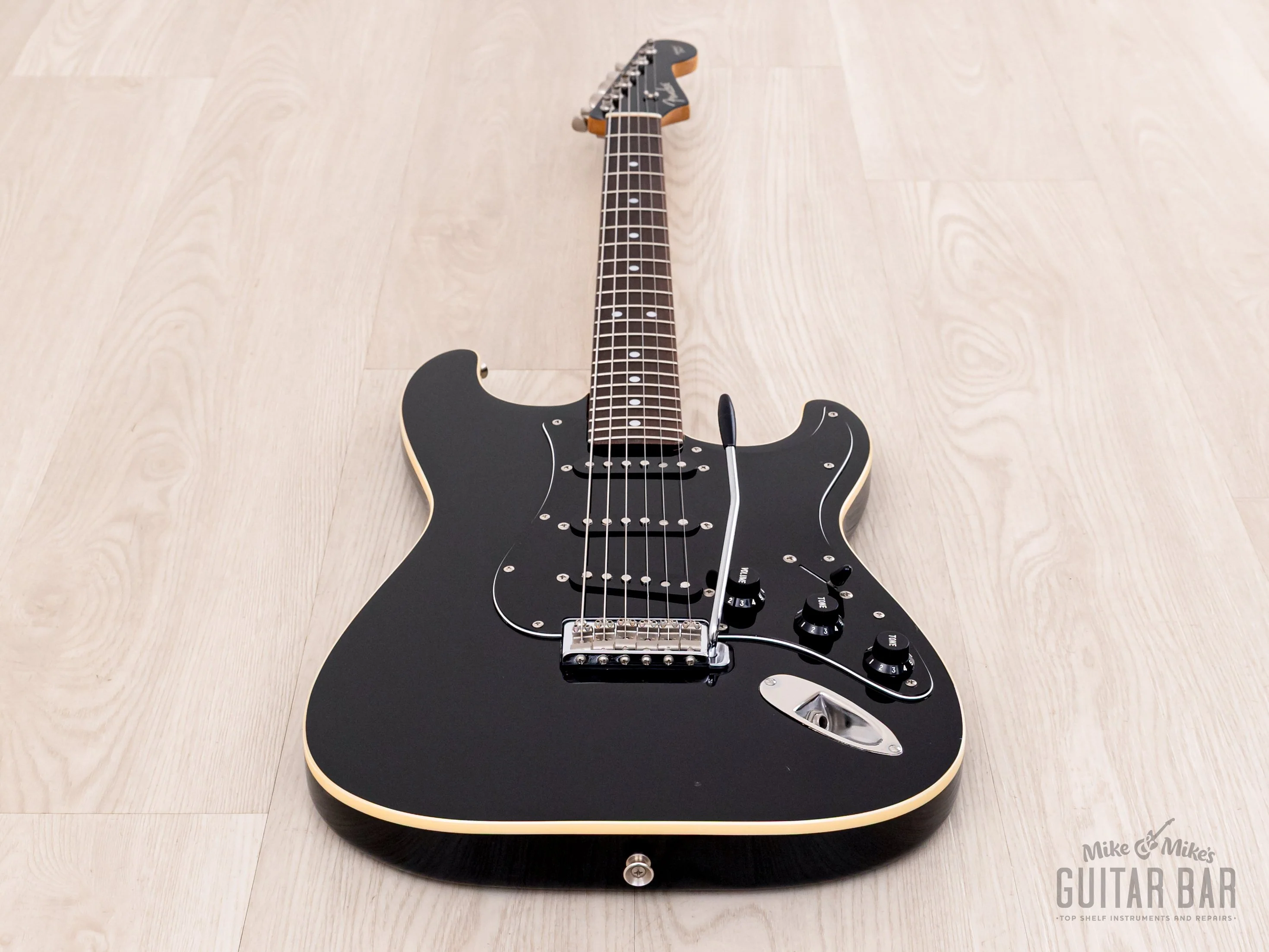 2004 Fender Aerodyne Stratocaster AST-65 Electric Guitar Black, Japan CIJ - Image 10