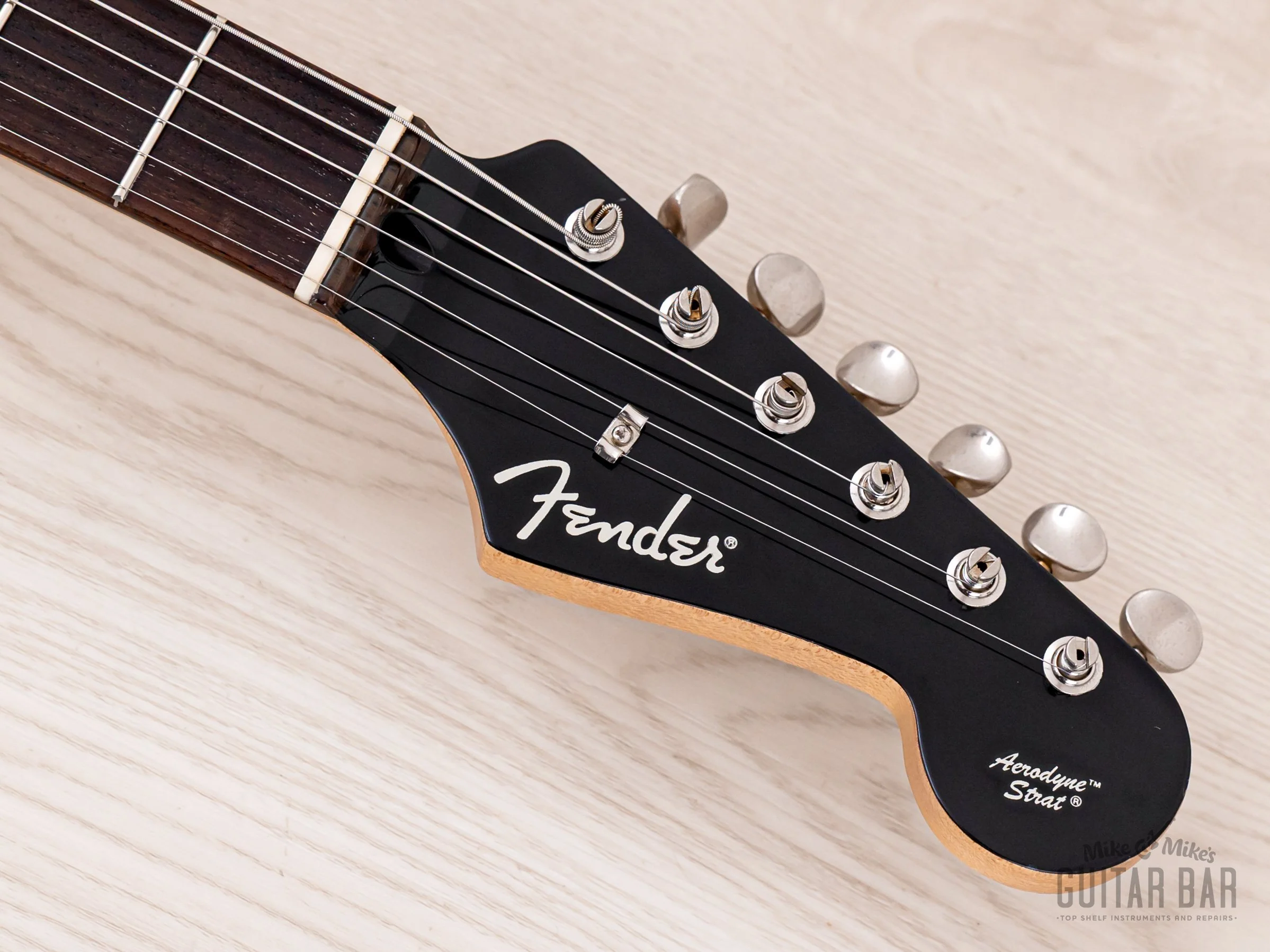 2004 Fender Aerodyne Stratocaster AST-65 Electric Guitar Black, Japan CIJ - Image 4