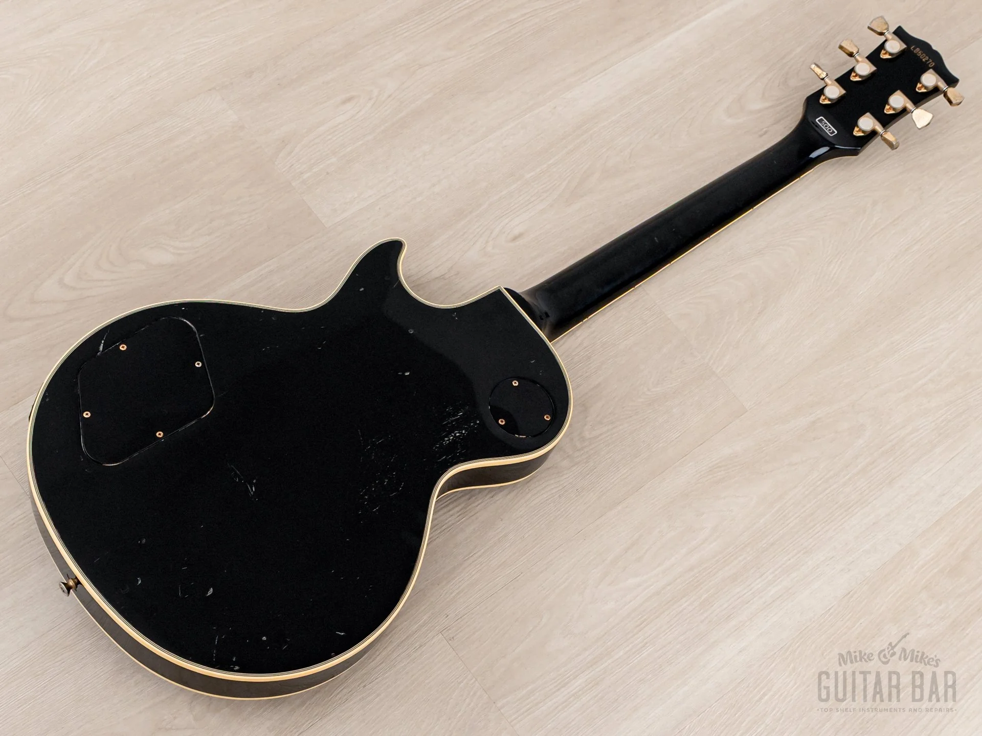 1985 Greco EGC68-500 Custom Black Beauty Vintage Guitar w/ Screamin PAFs & Case, Japan Fujigen - Image 13
